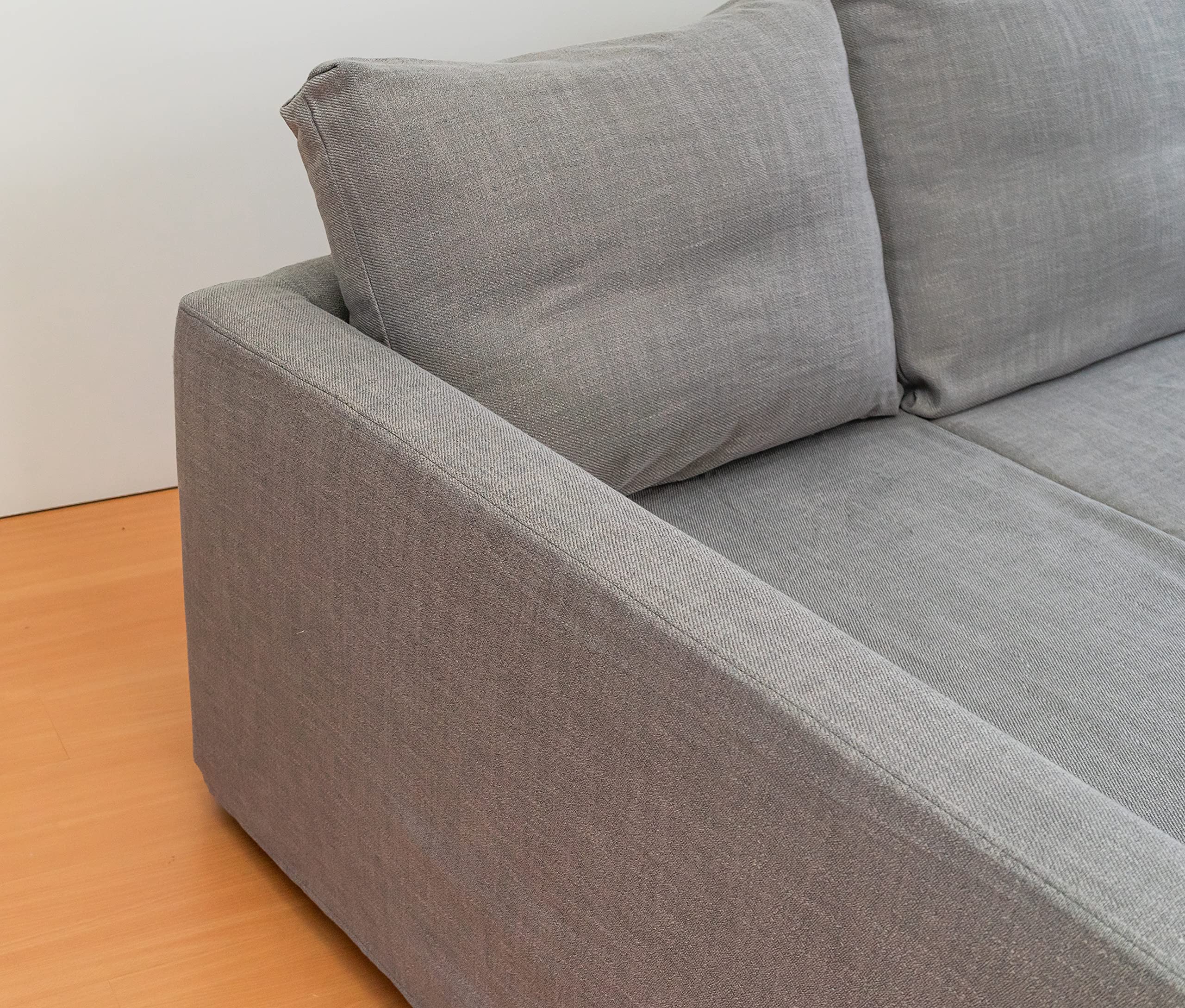 Custom Friheten Couch Cover Replacement Slipcover - Perfect Fit for IKEA Friheten Sofa Bed Sleeper (Left Chaise) | Durable Fabric Protector for Living Room, Home Theater & Guest Room