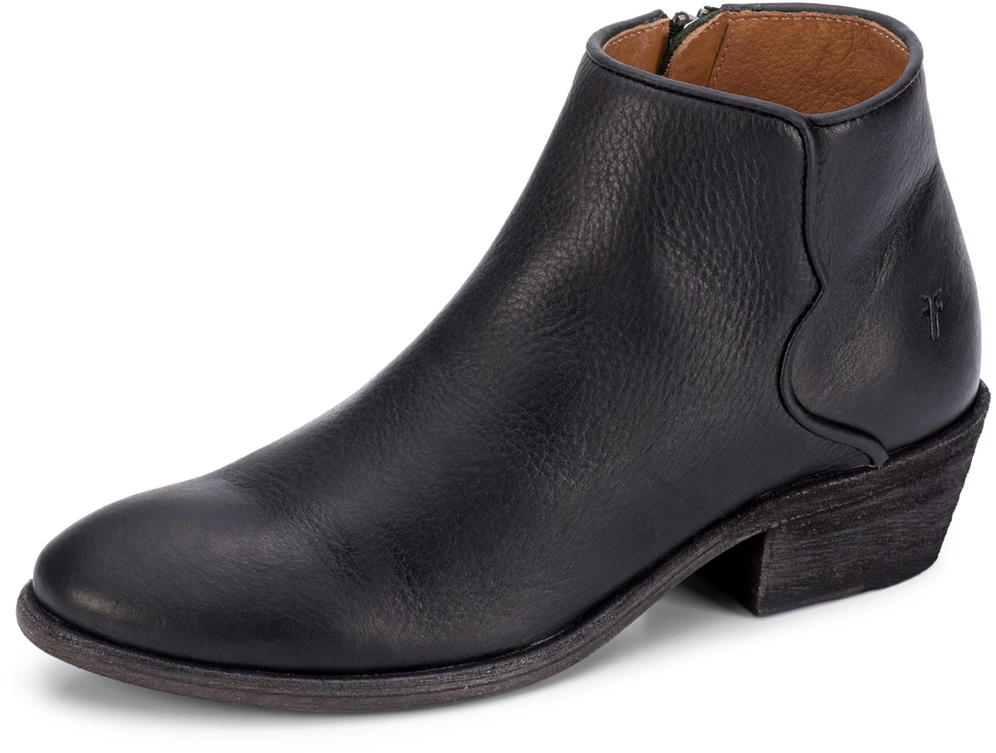 Frye Carson Piping Booties for Women - Soft Full-Grain Leather Western Ankle Boots with Signature Piping Detail & Leather Lining - 4