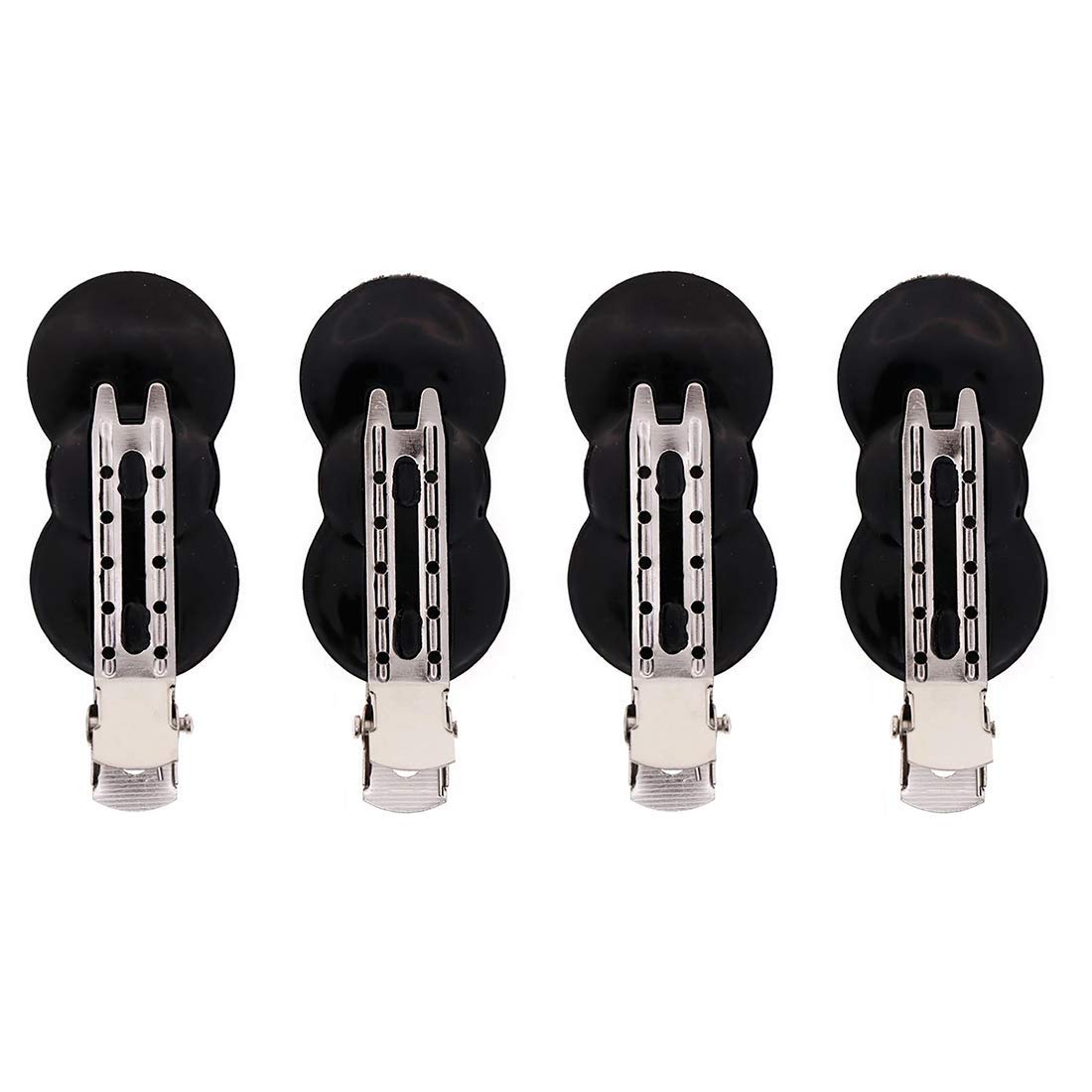 Kabello Hair Section Clips for Styling & Cutting - 4 Piece Multi-Color Hairdressing Clips Set (Pack of 1) - Perfect for Salon, Home Haircuts & DIY Hairstyling