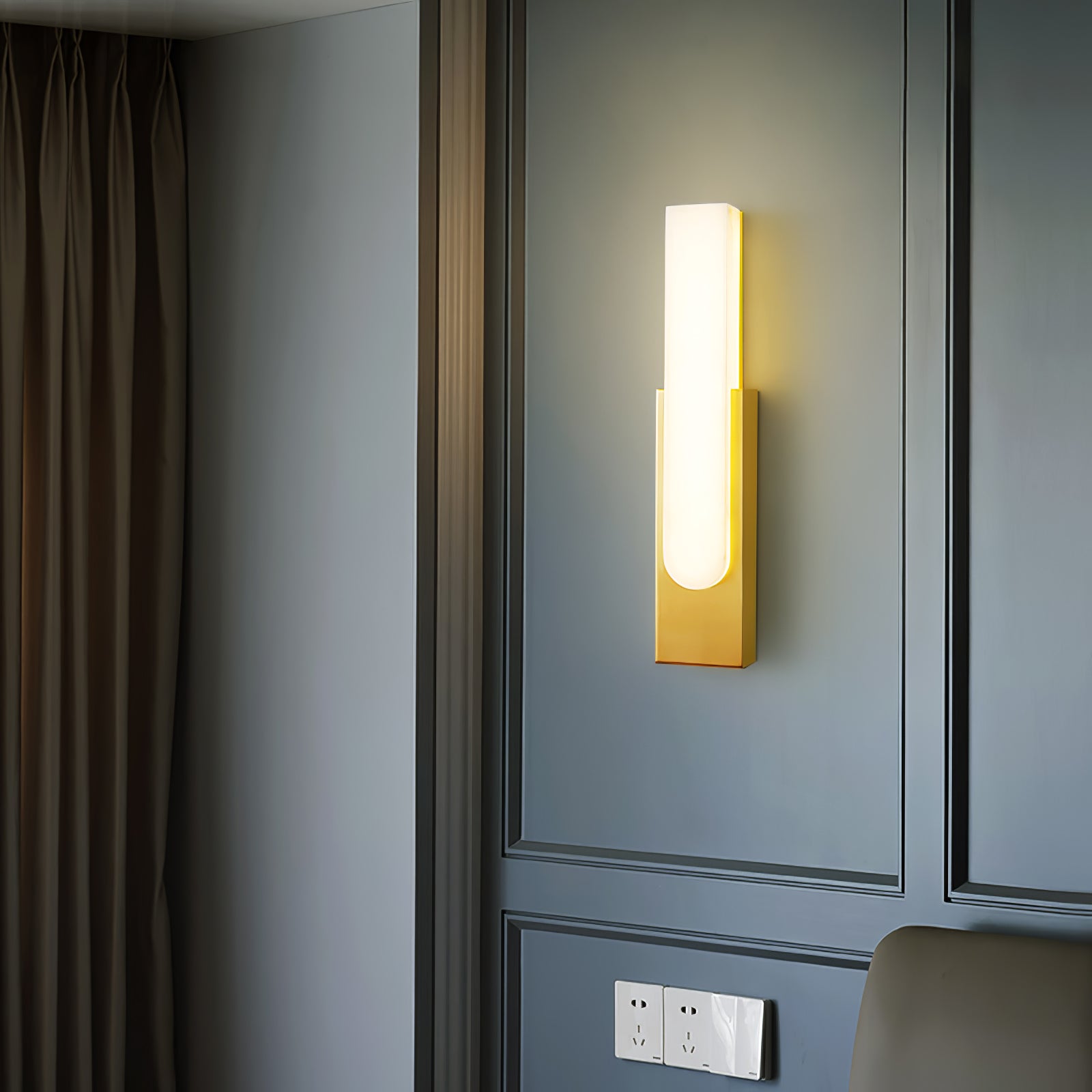 Agatha Wall Lamp - Modern LED Sconce Light Fixture for Bedroom, Living Room & Hallway - Energy Efficient Indoor Lighting