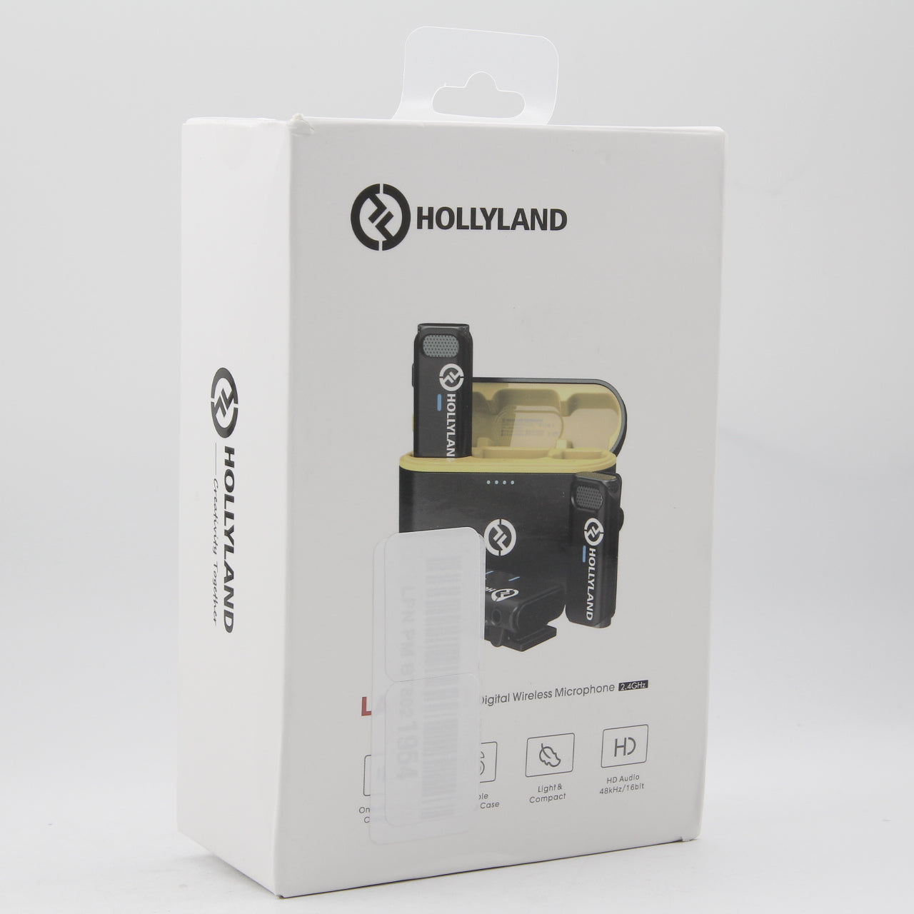 Open Box Excellent Condition Hollyland LARK M1 DUO 2-Person Wireless Microphone System (2.4GHz) for Vlogging, Interviews & Live Streaming - Perfect for Content Creators & Filmmakers