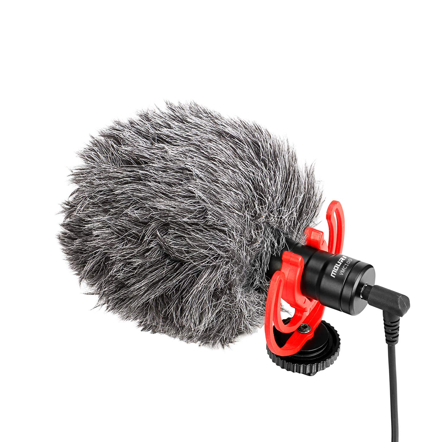 Professional Shotgun Video Microphone with Shock Mount & Deadcat Windscreen – Compatible with iPhone, Android, Canon EOS, Nikon DSLR – Perfect for Live Streaming, Vlogging & Audio Recording