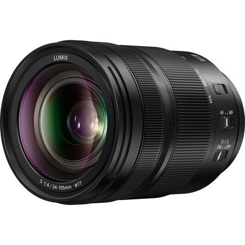 Panasonic LUMIX S 24-105mm F4 Macro OIS Lens - Full Frame Mirrorless Camera Lens with Optical Image Stabilization | Perfect for Portrait, Landscape & Travel Photography