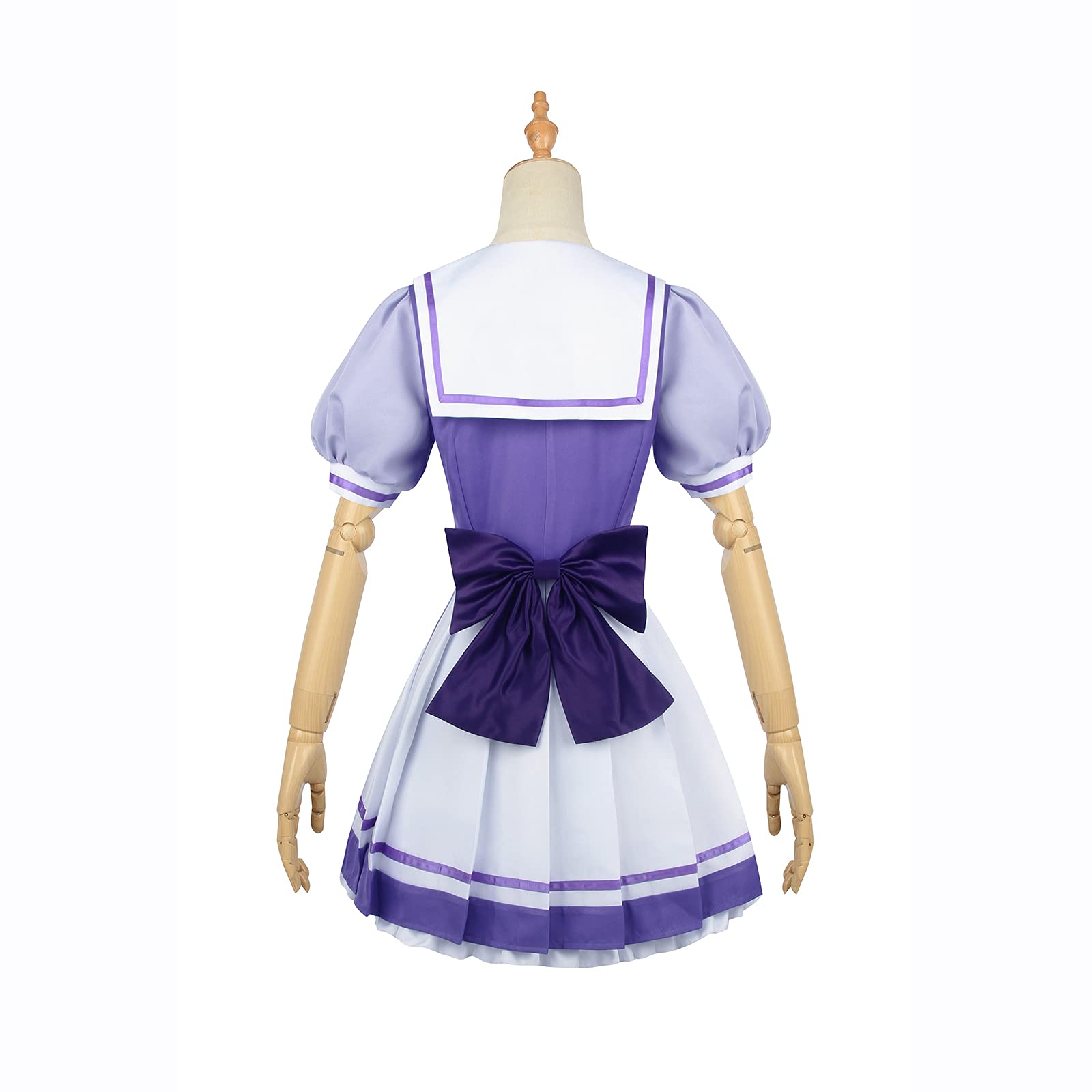 Japanese Anime Sailor Uniform Dress - Purple School Girl Costume for Cosplay, Halloween & Themed Parties | NSPSTT