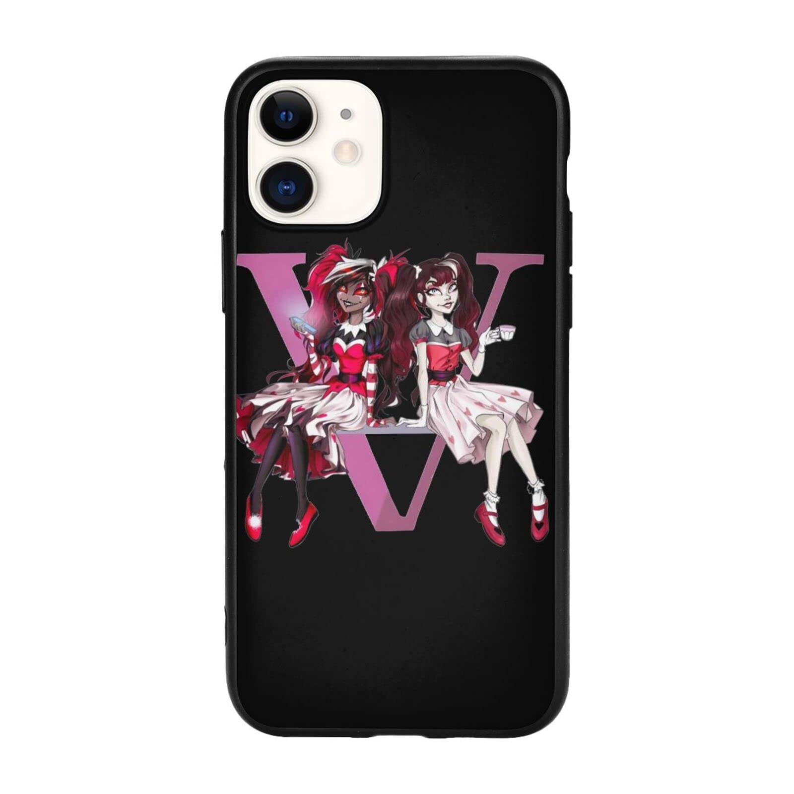 Hazbin Hotel Fashion Personality Phone Case for iPhone 11 Series (6.1 Inch) - Stylish Protective Cover with Unique Design | Perfect for Fans, Cosplay, and Everyday Use