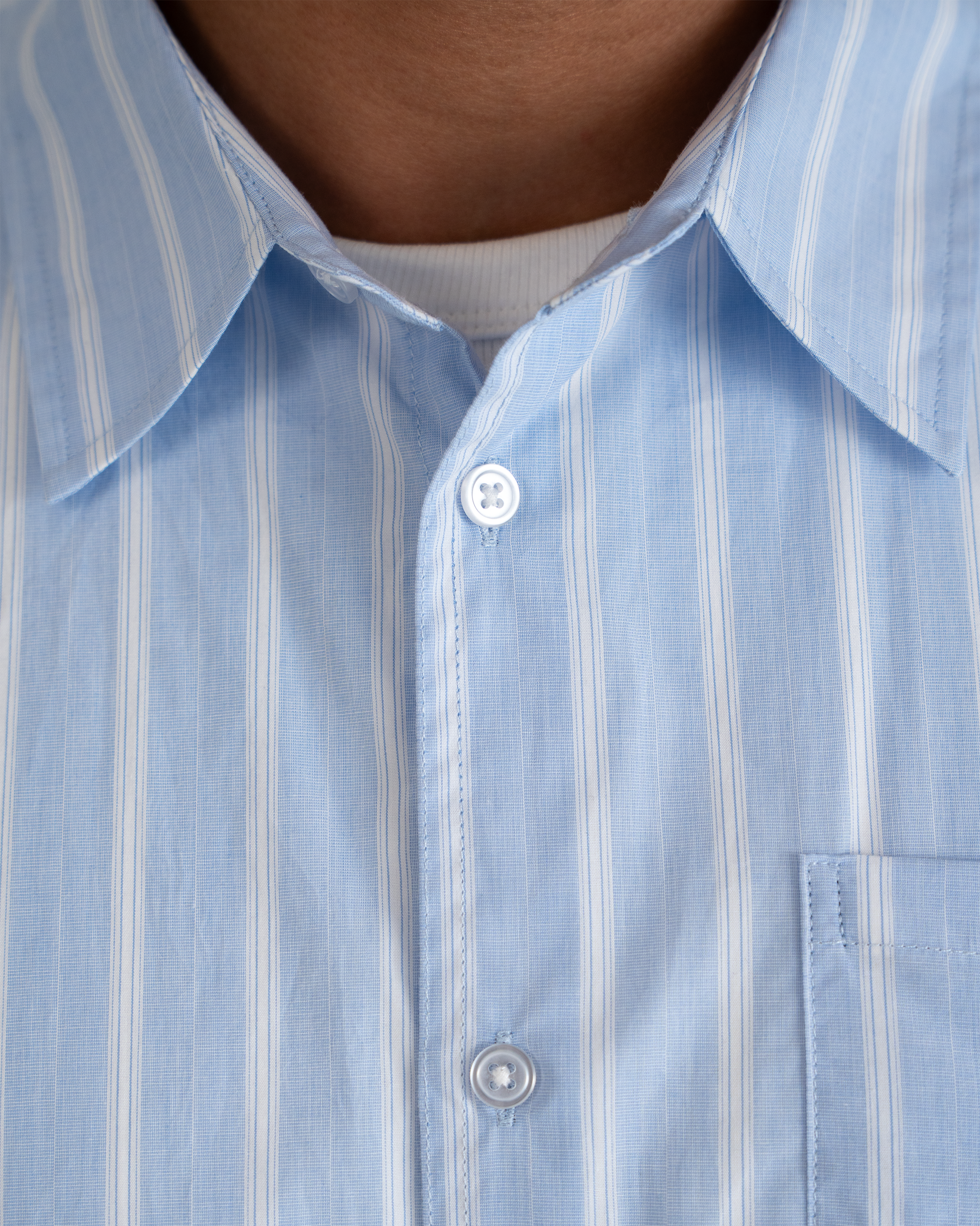 Premium SoHo Dress Shirt for Men - Horizon Blue Business Casual Shirt | Office Wear, Formal Events & Professional Meetings