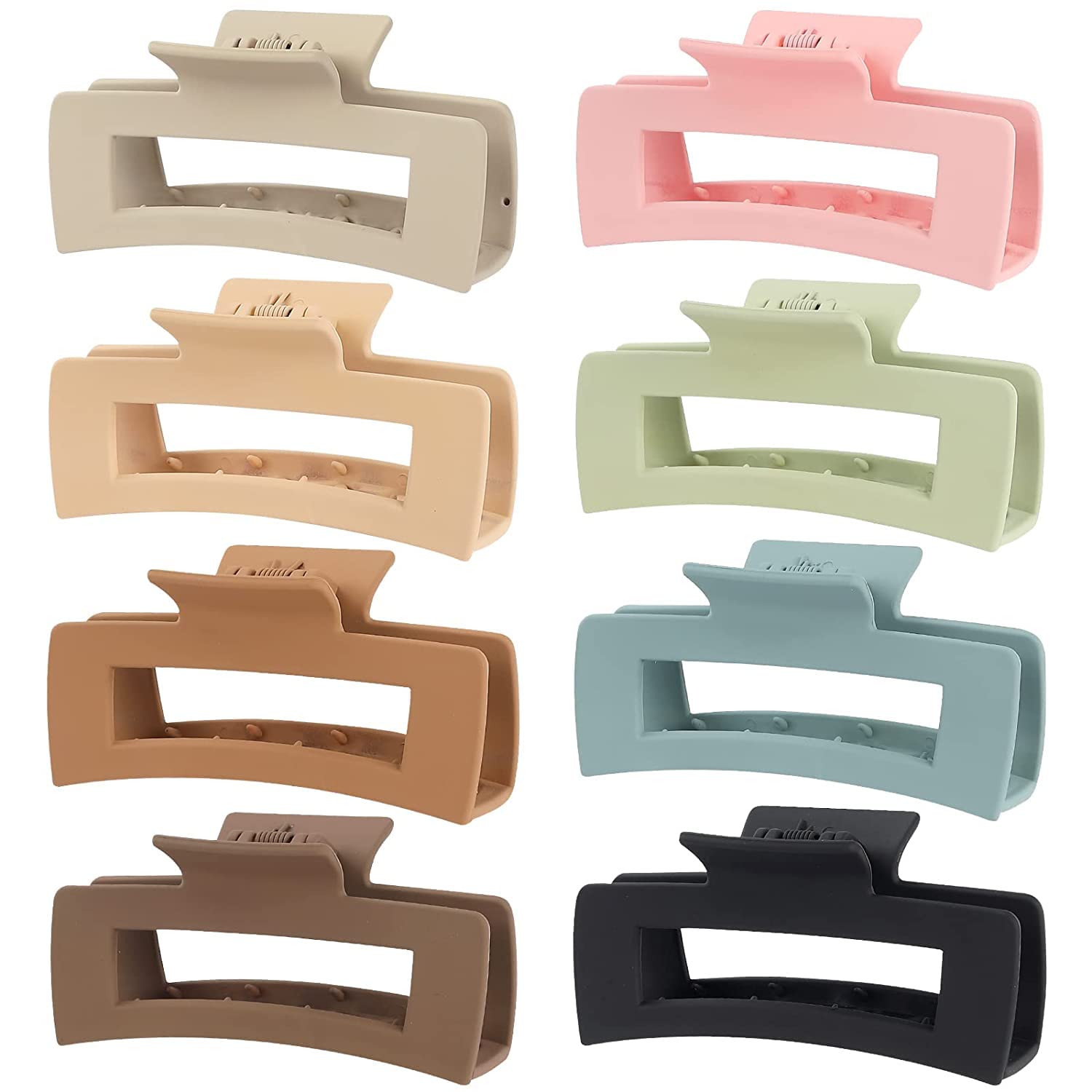 8 Pcs Large Hair Claw Clips 4.1
