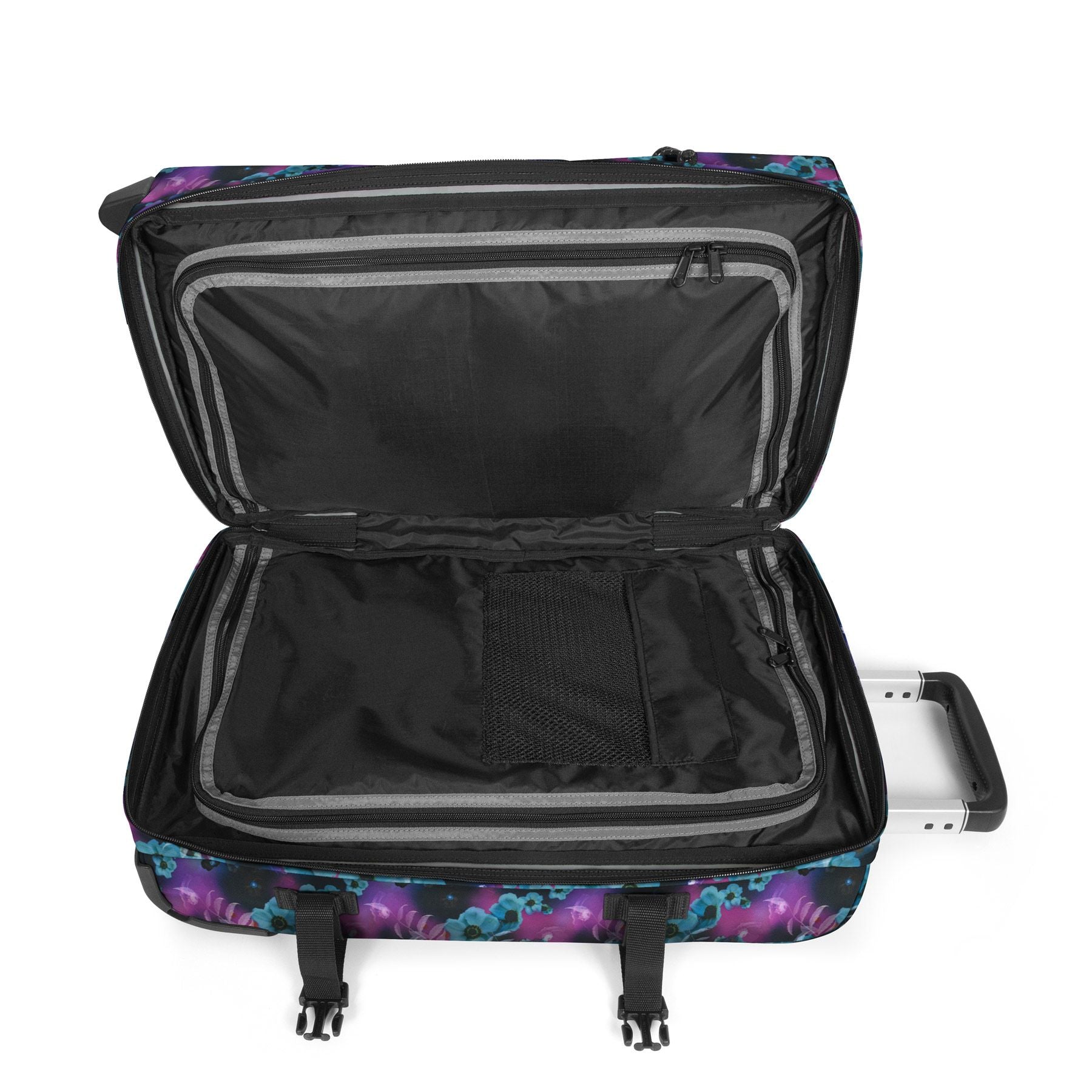 Eastpak Transit'R S Backpack - Dreamflower Dark Print, Durable Laptop Bag for School, College & Travel | Stylish & Functional Daypack for Work & Commuting