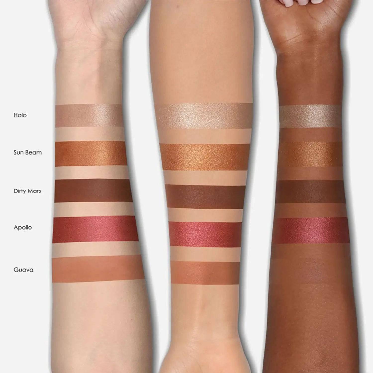 Mini Sunset Eyeshadow Palette - 12 Pigmented Matte & Shimmer Shades for Day & Night Makeup Looks | Perfect for Parties, Weddings & Everyday Wear