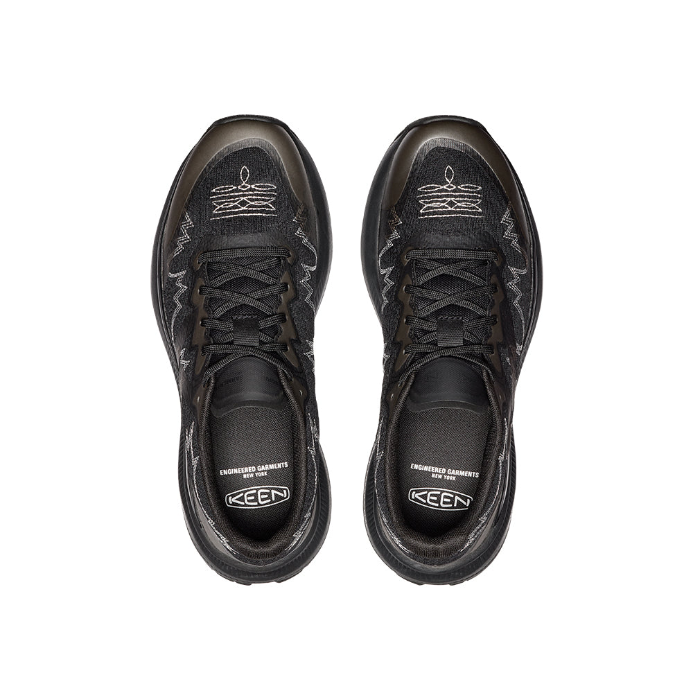 Men's WK500 Black Running Shoes - Lightweight & Breathable for Jogging, Gym Workouts & Daily Wear
