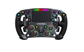 MOZA Racing FSR Formula Steering Wheel - High-Performance Sim Racing Wheel for PC & PS5 - Perfect for F1, GT, and Drift Racing Simulation Games