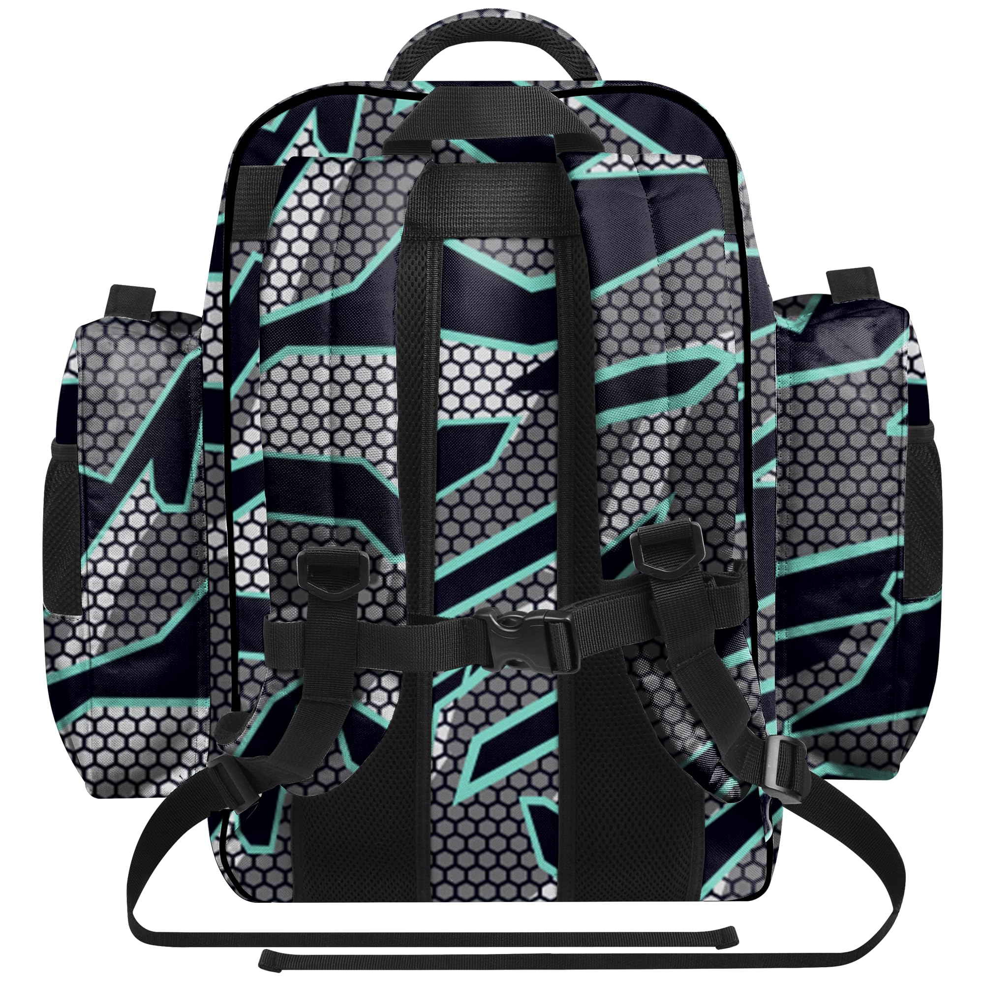 FIGHTSENSE Premium Cornhole Backpack - Holds 24 Bags with Multiple Pockets | Durable Carrying Case for Cornhole Bags | Perfect for Tailgating, Backyard Games & Outdoor Events