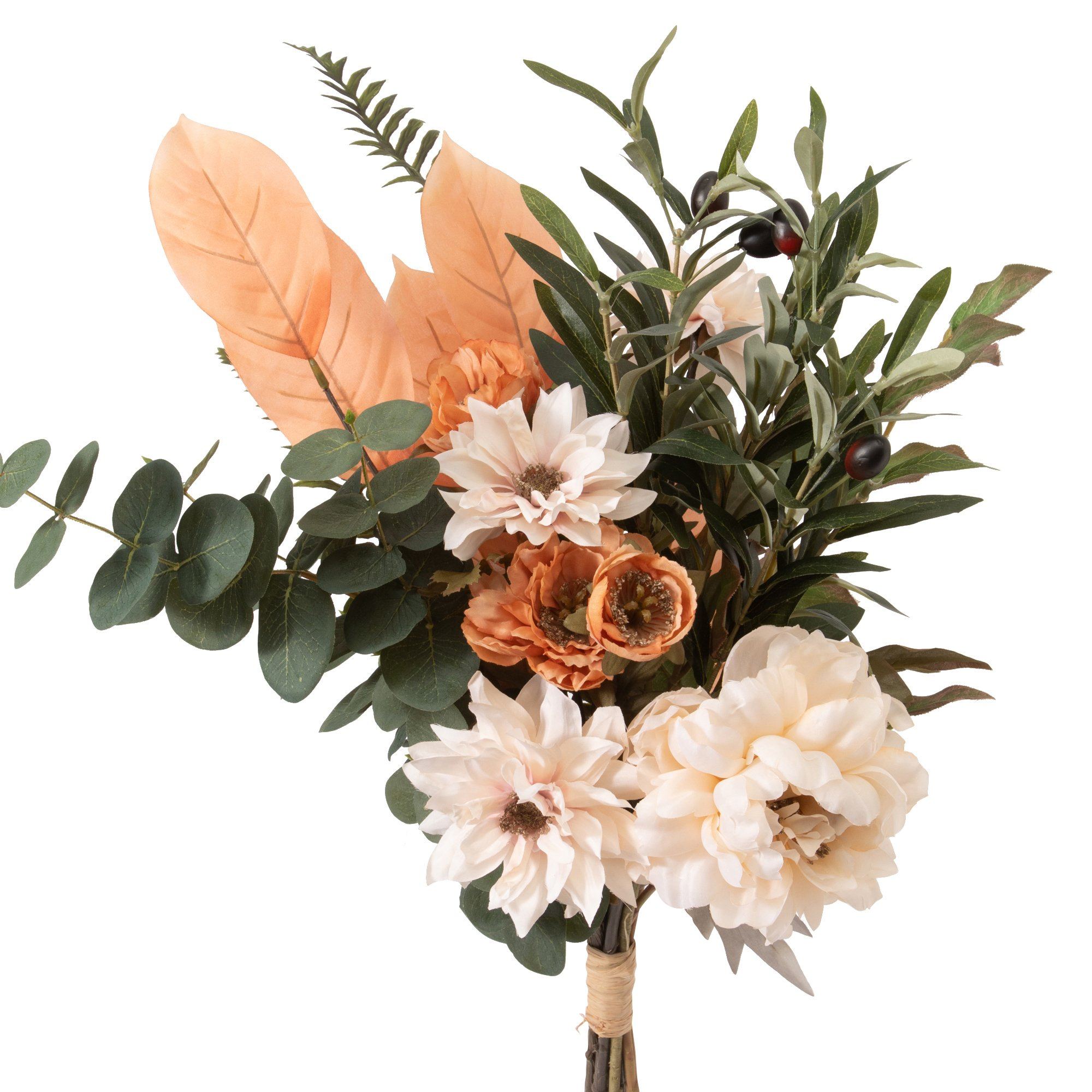 Beautiful Peony Dahlia Mix Bouquet - Fresh Cut Flowers for Weddings, Home Decor & Special Occasions