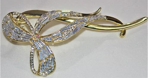 Elegant Flower Hair Clips for Women & Girls - Crystal Barrettes & Bridal Hair Accessories (1 Piece) - Perfect for Weddings, Parties & Everyday Styling