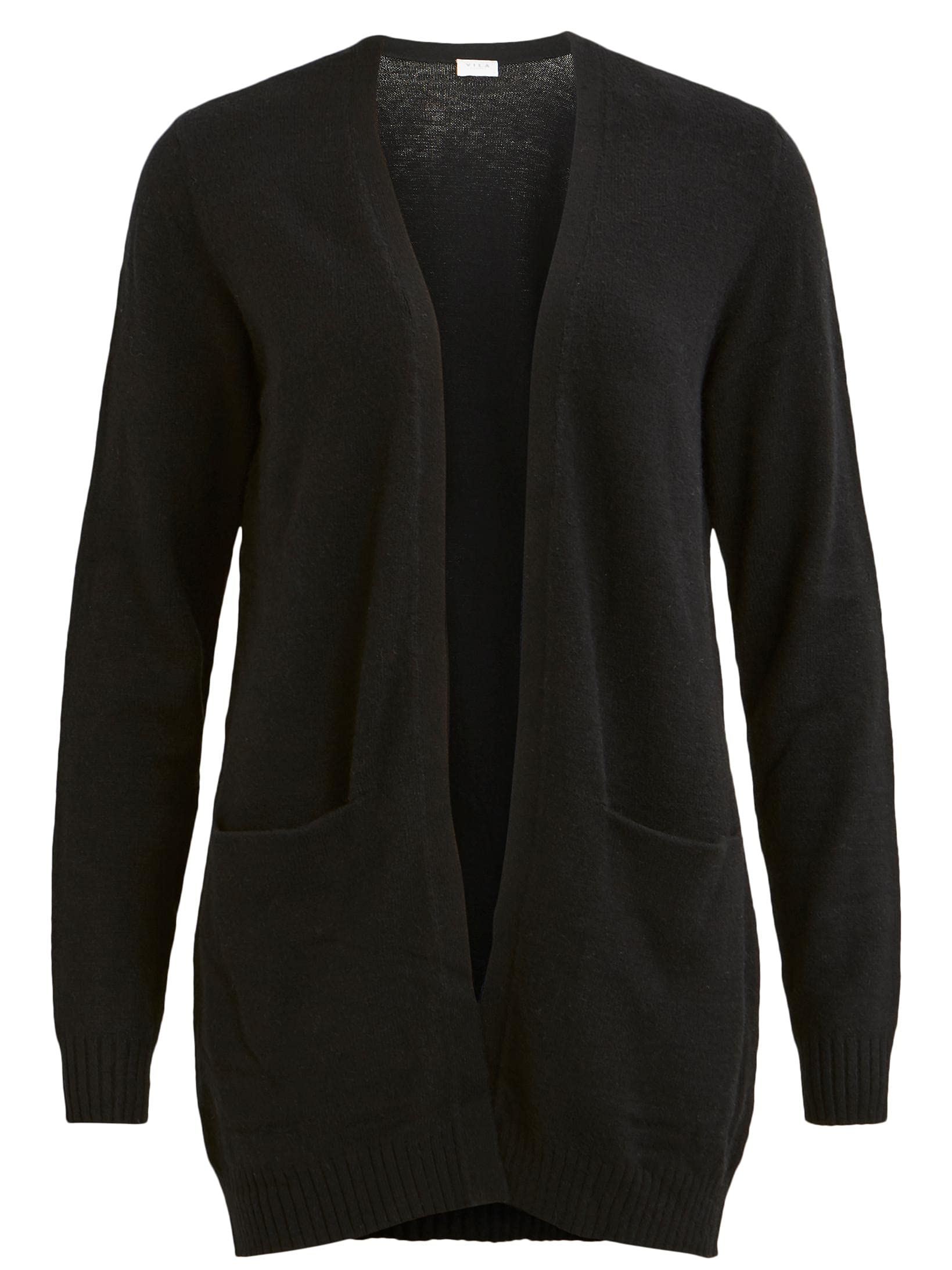 Women's Open Front Cardigan Sweater - Soft & Stylish Knit Wrap for Casual Outfits | Perfect for Office, Date Night & Layering | Black