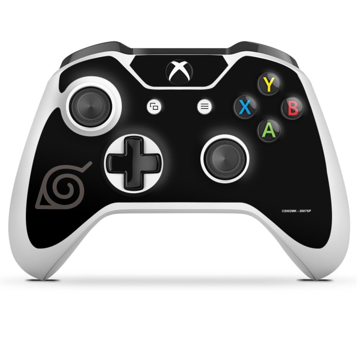 Naruto Shippuden Konoha Logo Vinyl Sticker Decal for Microsoft Xbox One S - Anime Gaming Accessories for Gamers & Fans - Perfect for Consoles, Laptops & Gaming Setups