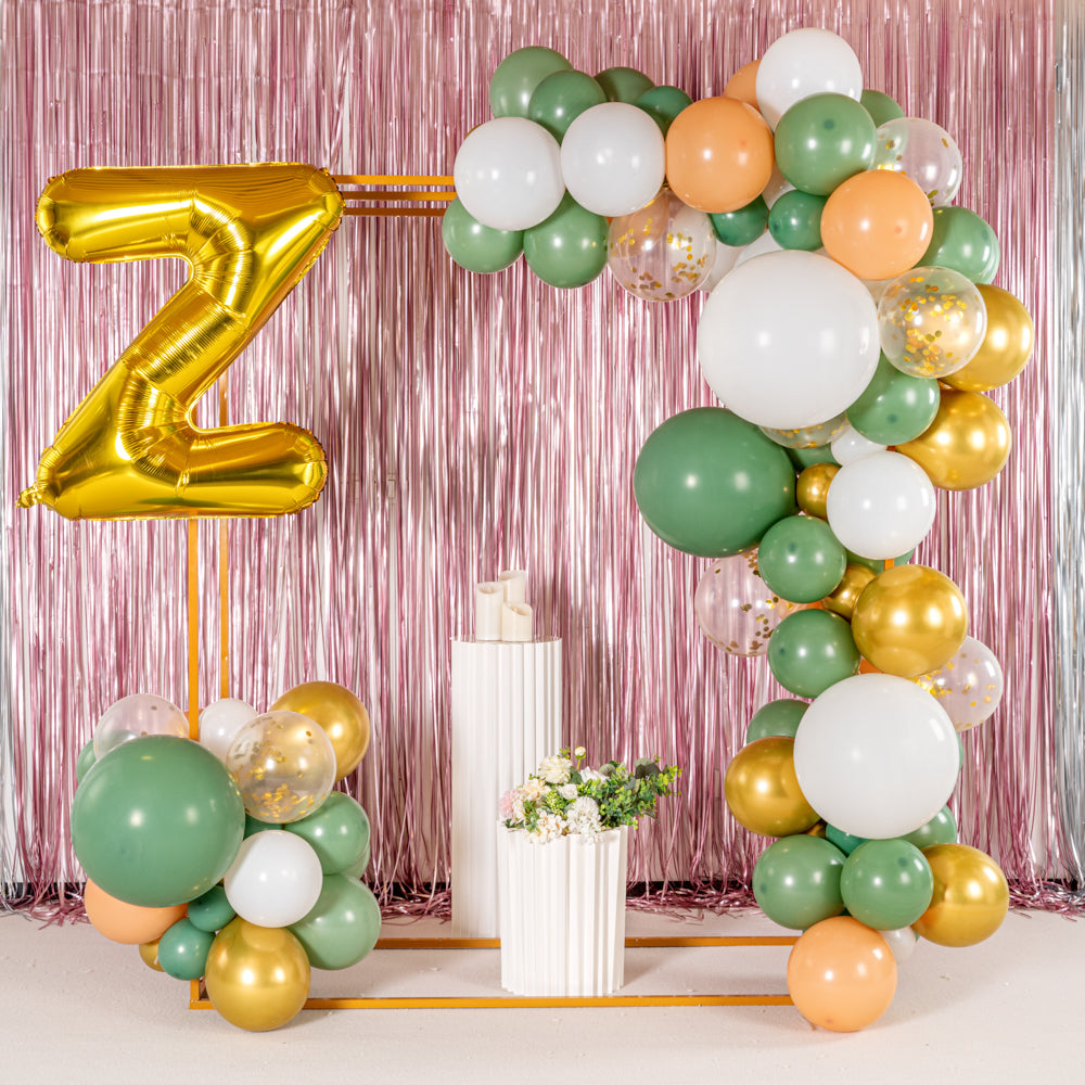 Balloonify Gold Mylar Letter Z Balloon - 40 Inch Large Foil Alphabet Balloon for Birthday Party Decorations, Wedding, Baby Shower & Anniversary Celebrations