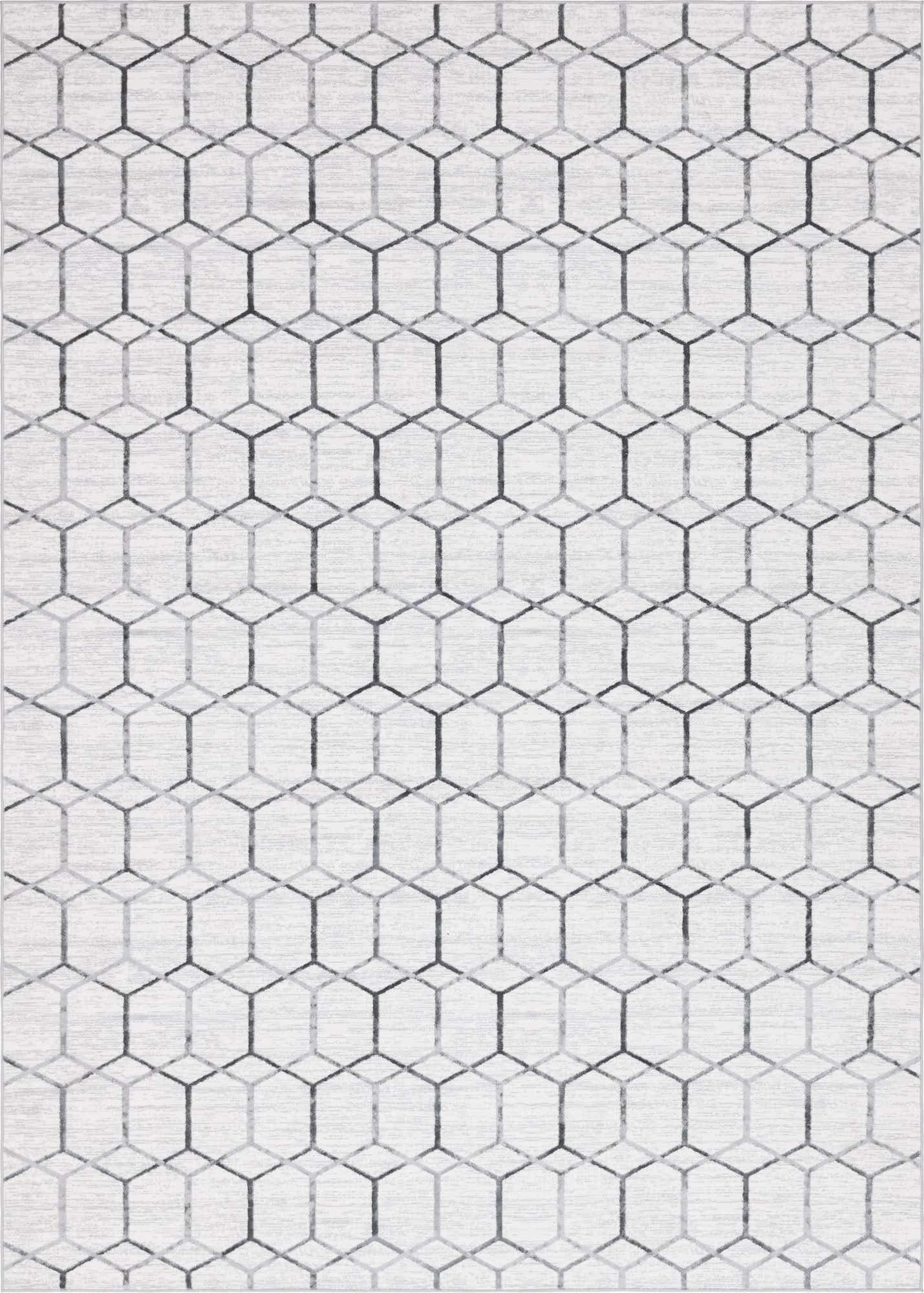 Unique Loom Matrix Trellis Collection Area Rug - 9'10