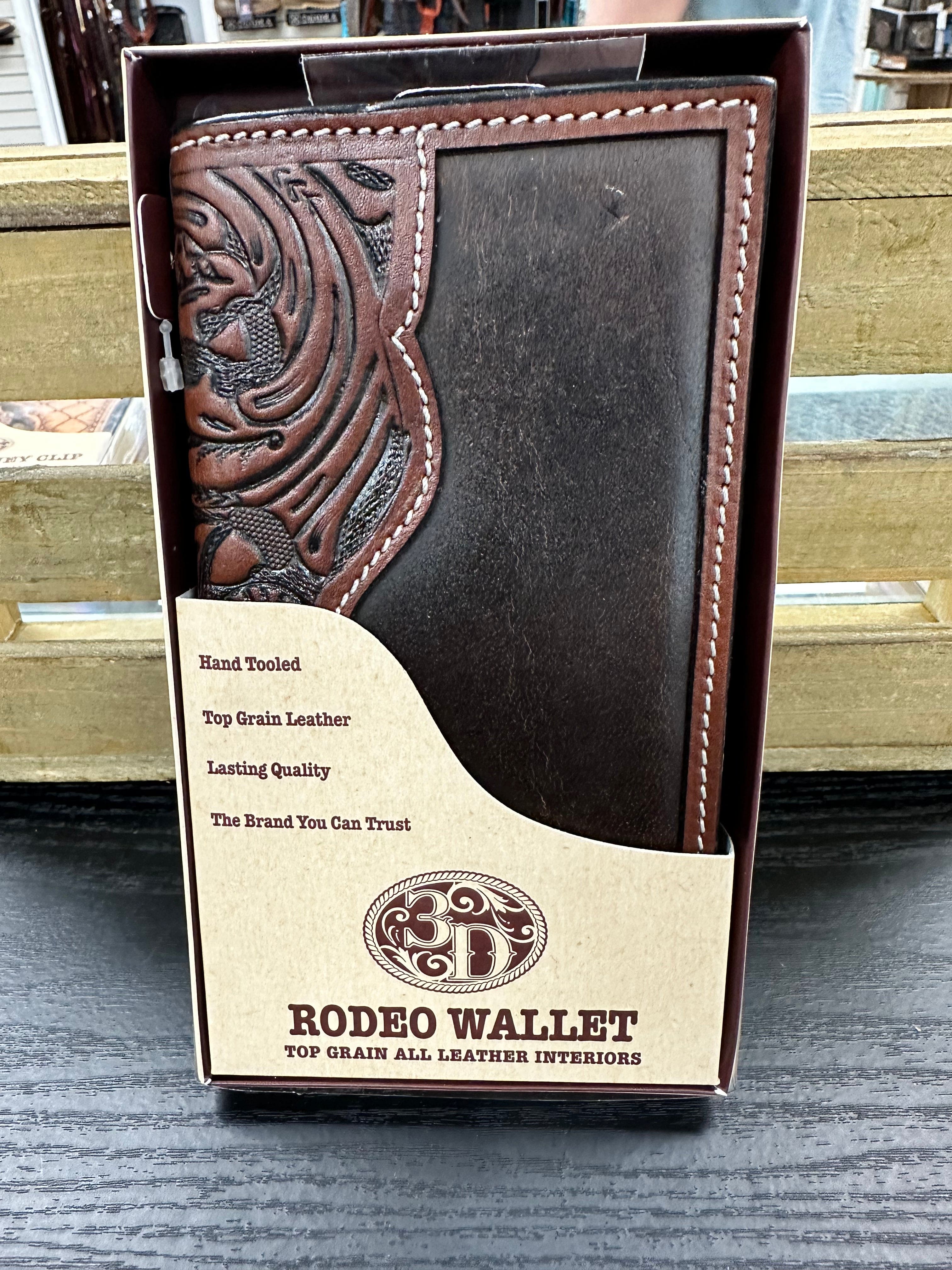 3D Belt Company Wallet - Slim RFID Blocking Leather Wallet for Men - Perfect for Travel, Business & Everyday Use