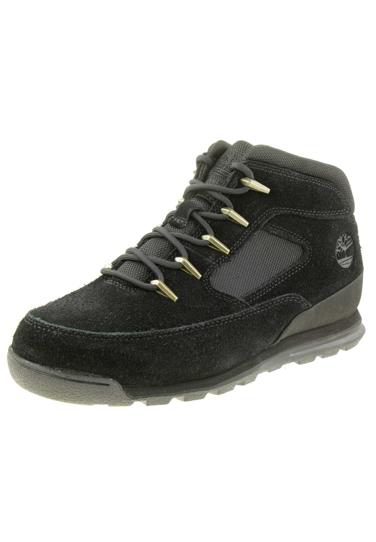 Timberland Men's Euro Rock Heritage Leather & Fabric Waterproof Hiking Boots - Durable Outdoor Work & Casual Fashion Boots for Hiking, Camping & Everyday Wear