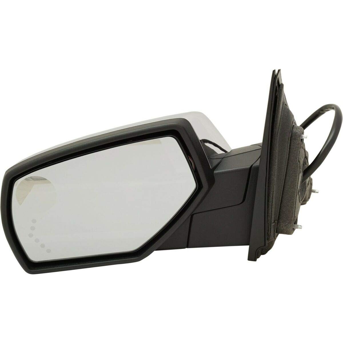 Left Side Mirror Replacement for Chevy Silverado 1500 & GMC Sierra - Driver Side LH Hand Compatible - Perfect for Parking, Lane Changes & Enhanced Visibility