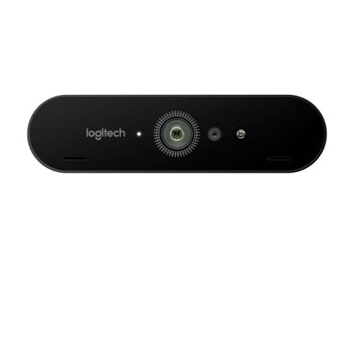 Logitech Miro 4K Pro Webcam Bundle with Adjustable Stand & 4-Port USB 3.0 Hub - 3-in-1 Streaming Setup for Zoom Meetings, Gaming & YouTube Videos
