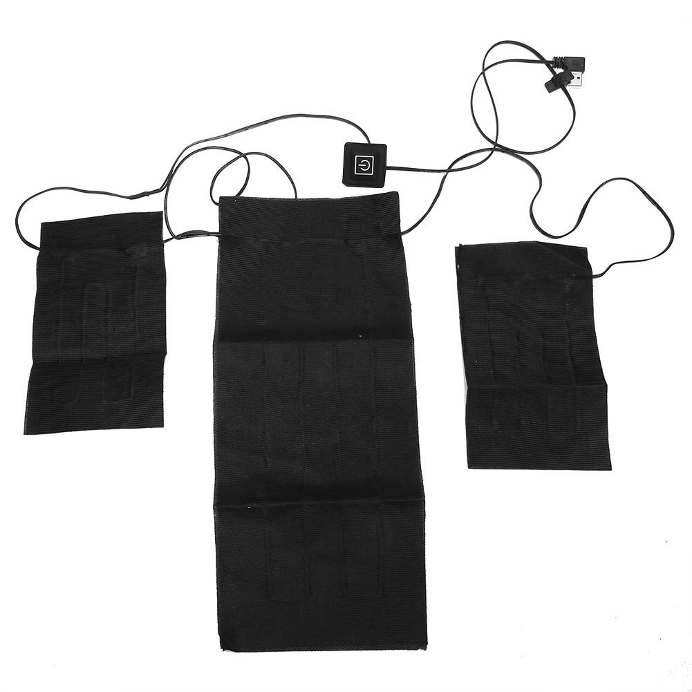 LSCC Laven Electric Heating Pad - Adjustable USB-Powered Heating Cloth, Waterproof Warm Vest for Winter, Perfect for Outdoor Activities, Camping & Cold Weather Wear