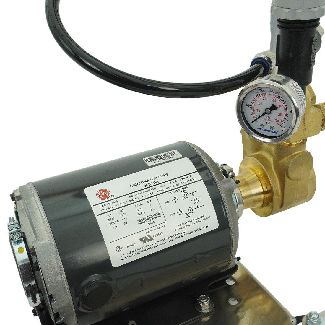 PWP 115V Booster Pump for Home Water Pressure - High Performance Water Pressure Booster Pump System for Shower, Garden, and RV Use