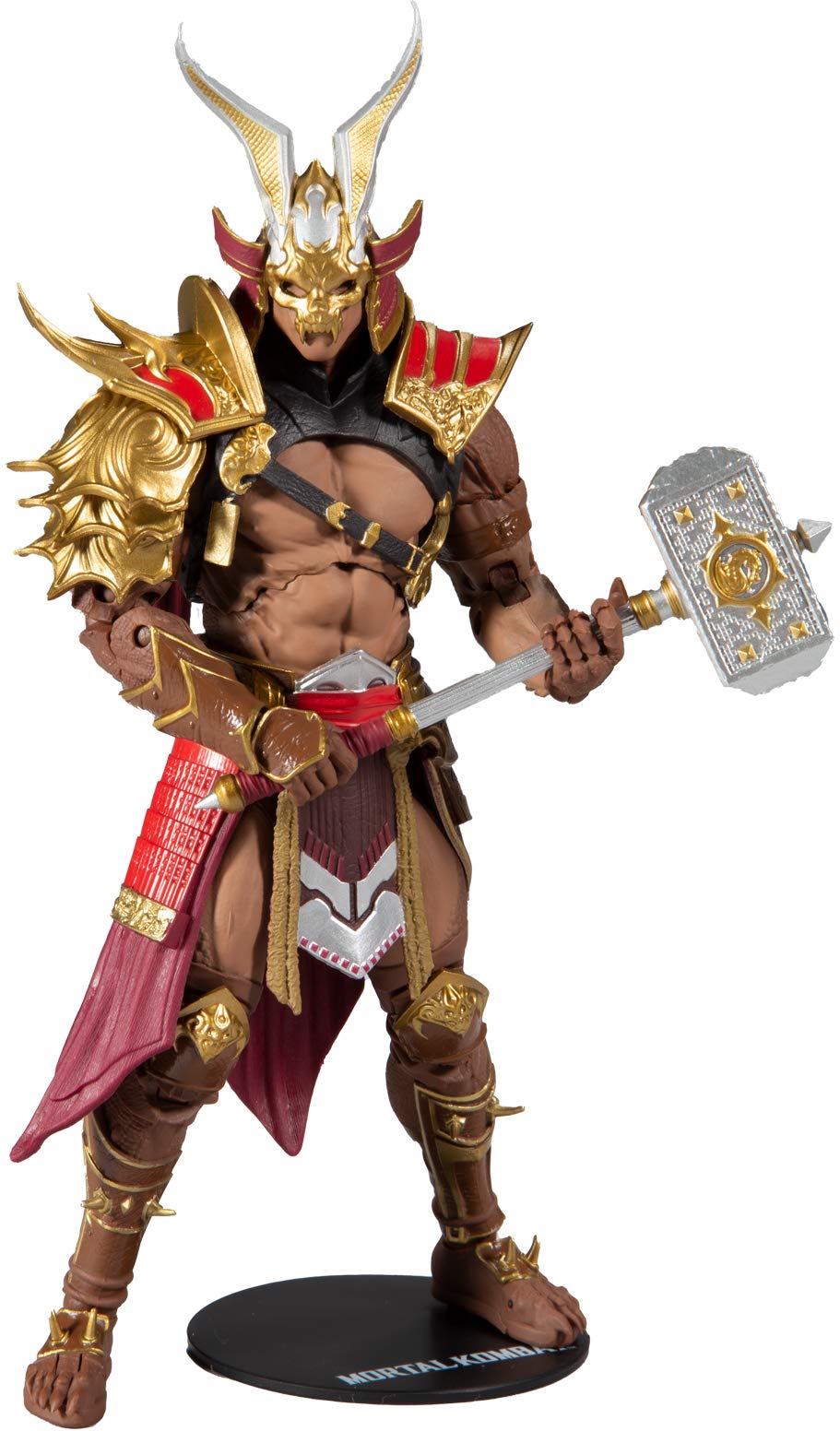 McFarlane Toys Mortal Kombat Shao Khan 7-Inch Action Figure - Collectible Video Game Character for Display & Play | Perfect for Fans, Collectors & Gift Giving