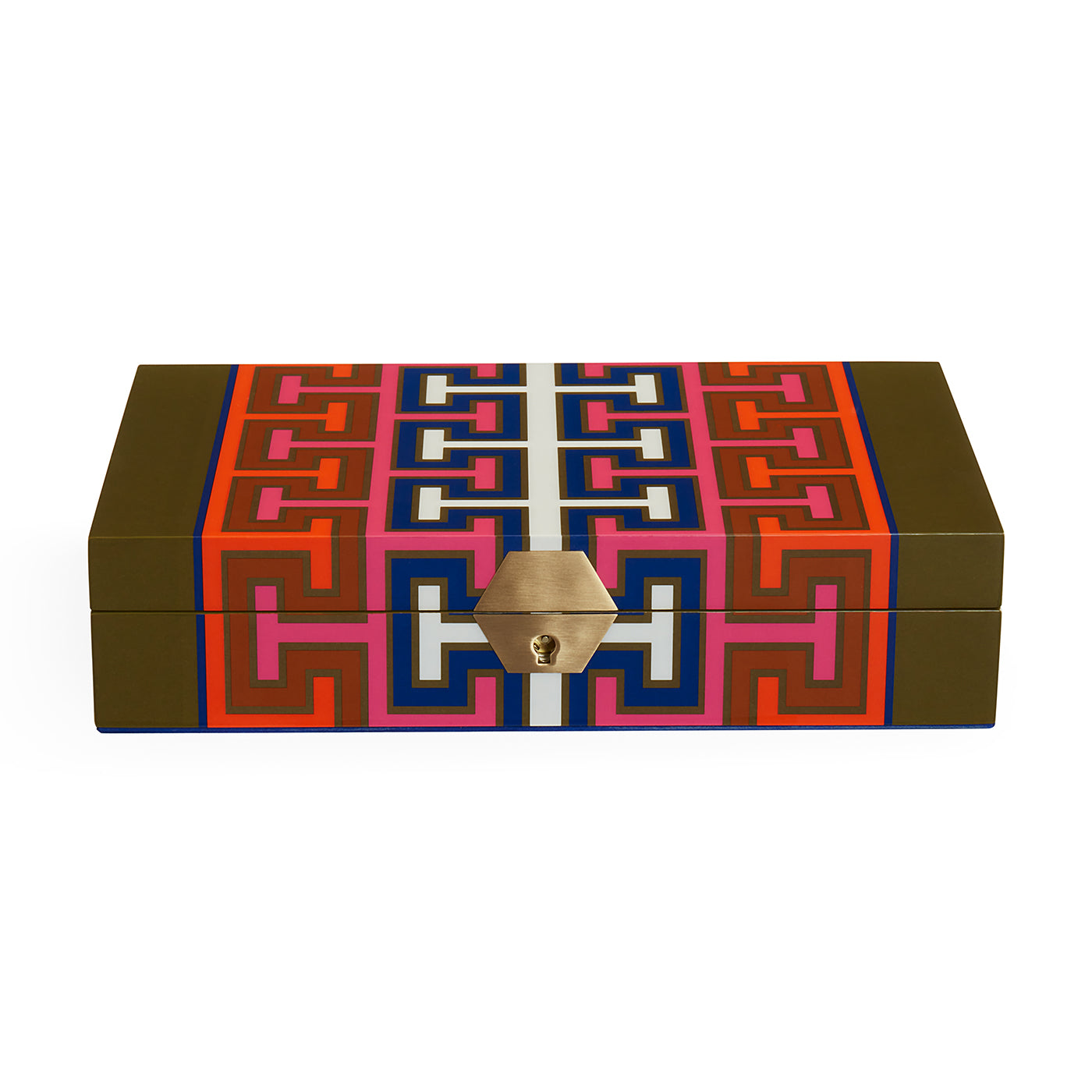 Elegant Madrid Lacquer Jewelry Box - Vintage Style Wooden Organizer for Necklaces, Rings & Earrings - Perfect for Bedroom Vanity, Dresser & Gift Giving