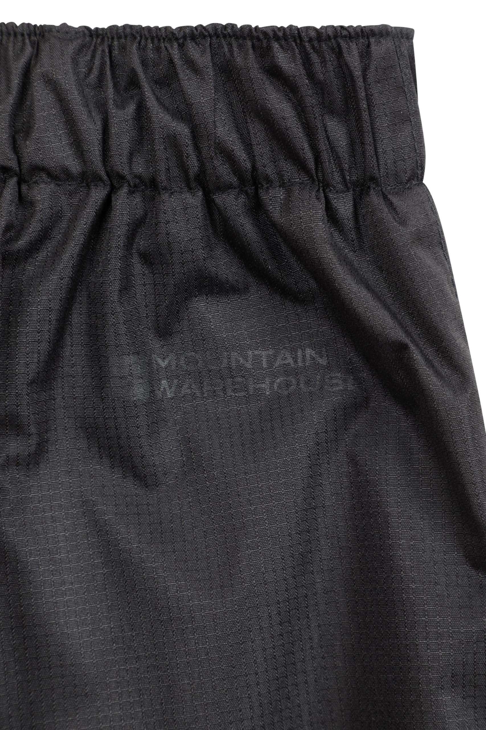 Mountain Warehouse Kids Waterproof Spray Pants - Lightweight Rain Trousers for Boys & Girls - Outdoor Hiking, Camping & Playtime Protection