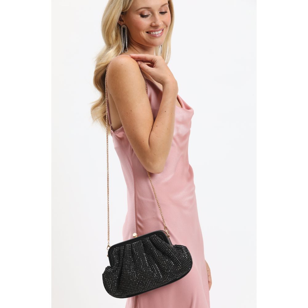 Elegant Xochie Evening Bag for Women - Clutch Purse with Rhinestone Decor for Parties, Weddings & Special Occasions
