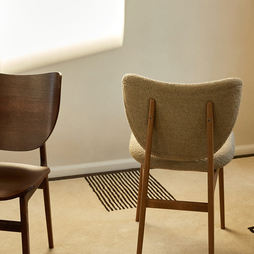 Stylish Elephant Dining Chair - Modern & Comfortable Wooden Chair for Kitchen, Dining Room, or Office - Perfect for Home Decor & Small Spaces