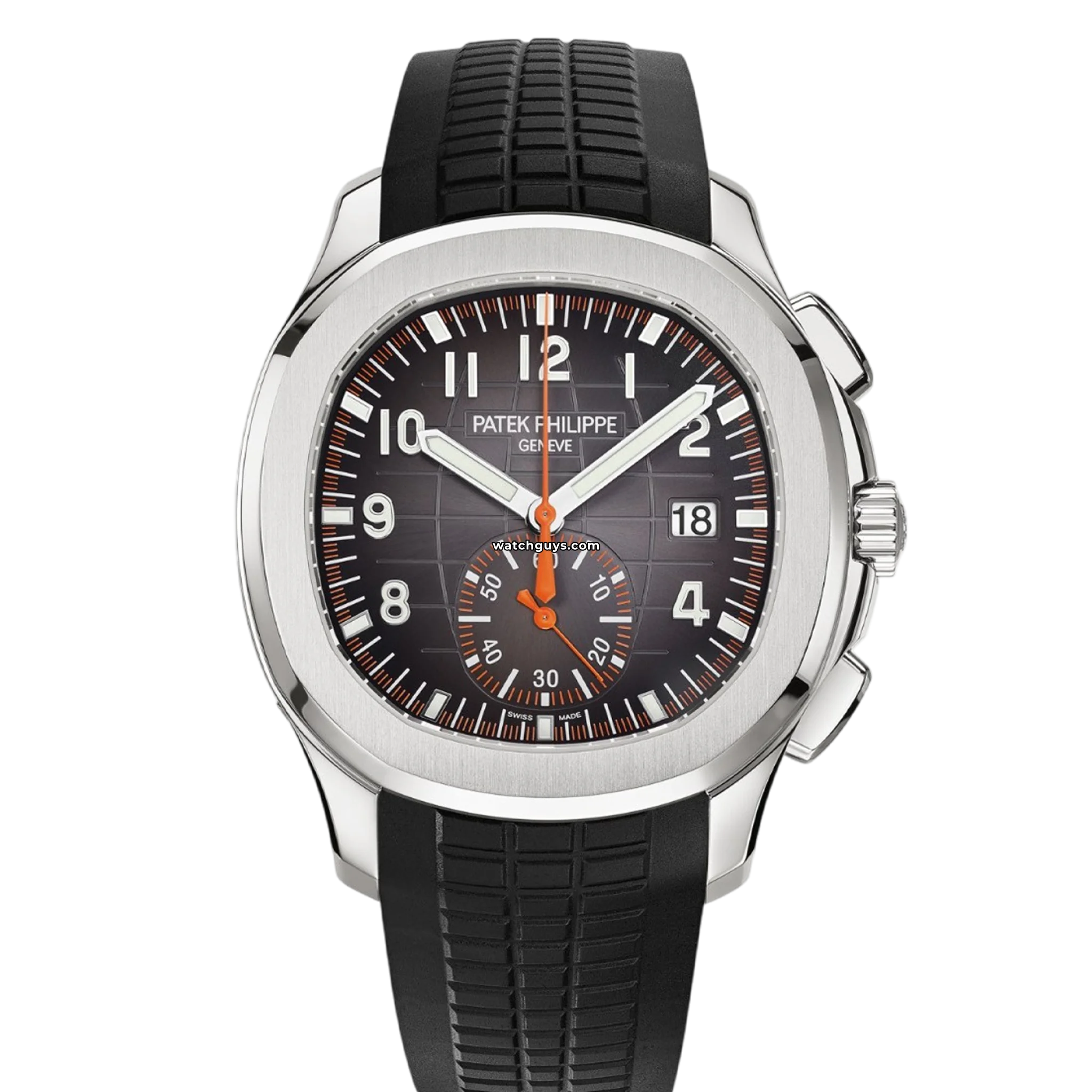 Patek Philippe Aquanaut 5968A-001 Men's Luxury Sports Watch - Automatic Chronograph, Stainless Steel, Blue Dial - Perfect for Business, Travel & Special Occasions