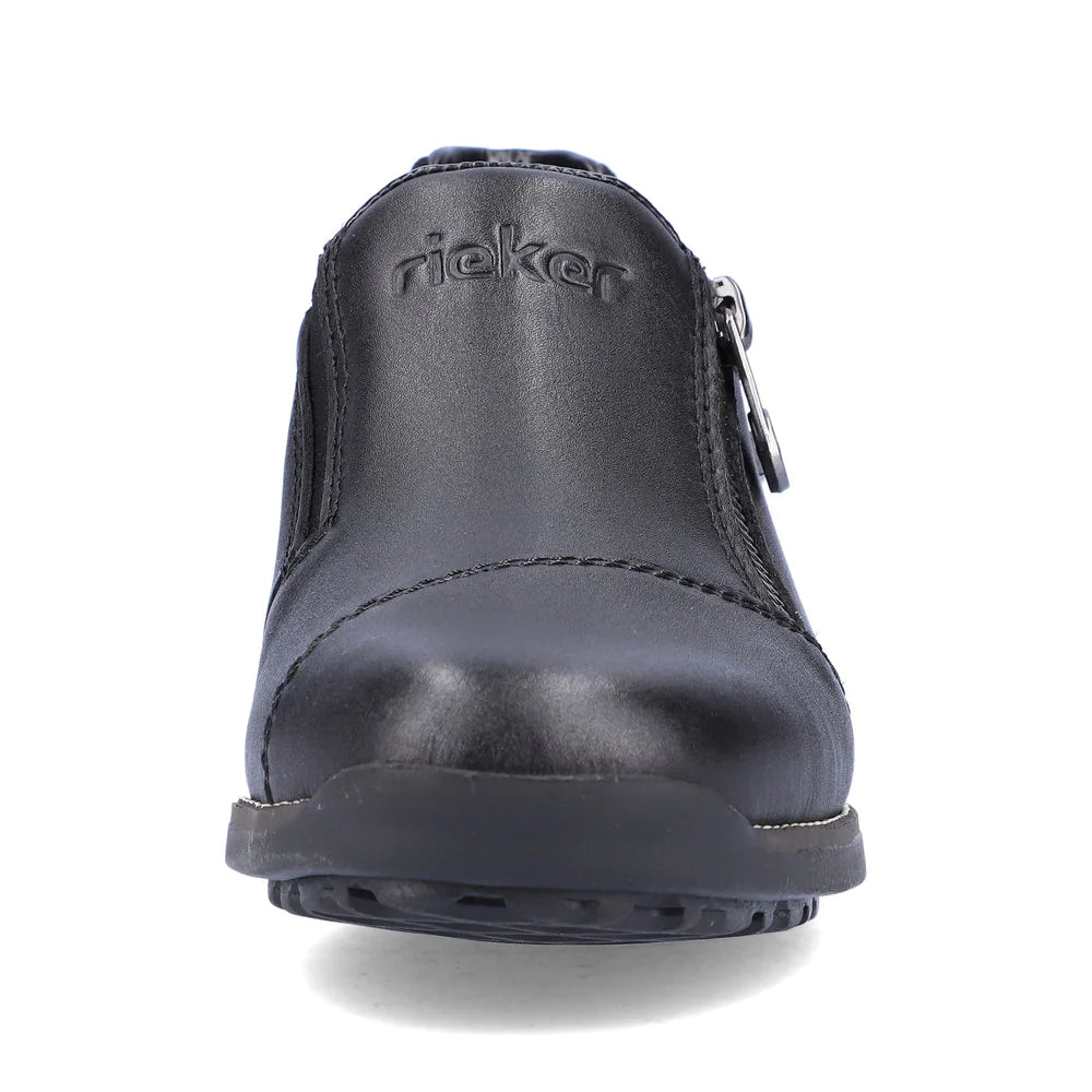 Rieker 44265 Black Women's Comfortable Casual Shoes for Walking, Work & Everyday Wear