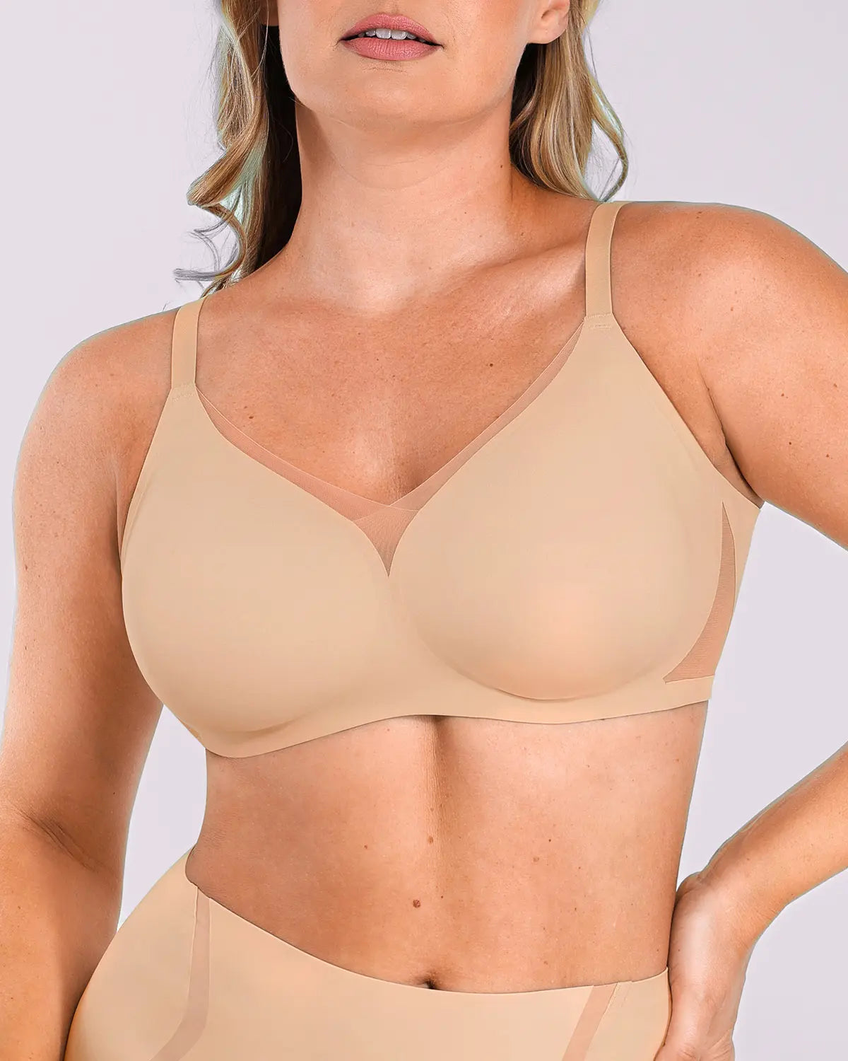 INNER ARMOR™ True Support Bra - Comfortable Wireless Sports Bra for Women, Perfect for Yoga, Running & Gym Workouts