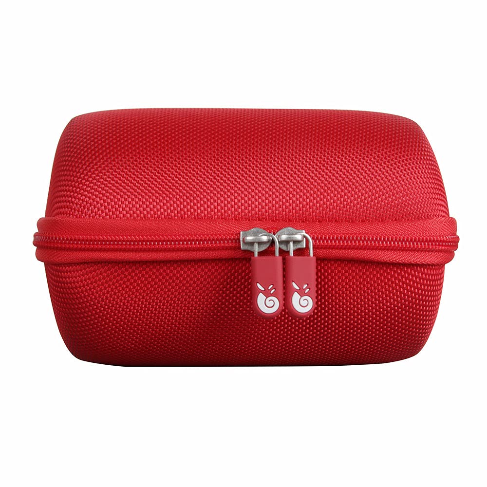 Hermitshell Hard Travel Case for MusiBaby Bluetooth 5.0 Speaker - Protective Cover for 2.0 Upgrade Version (Red) | Durable EVA Shell for Outdoor, Travel & Home Use