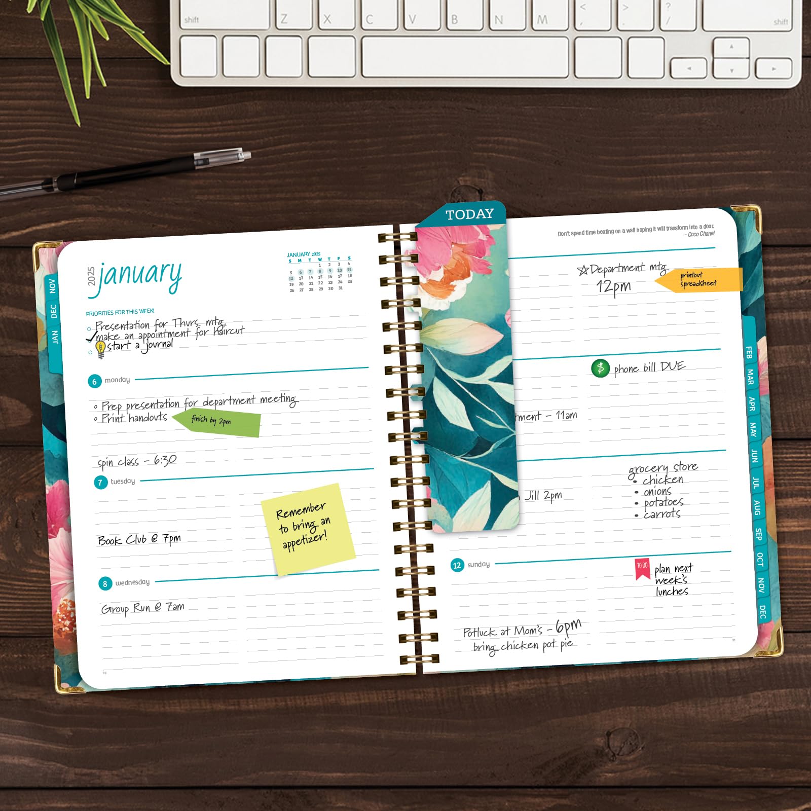 2025 Hardcover Planner 7
