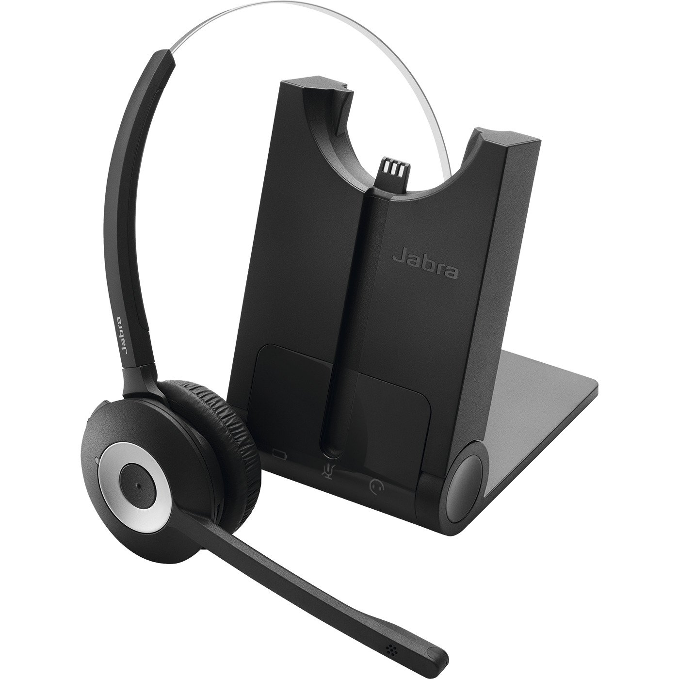 Jabra Pro 925 Wireless Bluetooth Headset with Noise Cancellation - Premium Stereo Headphones for Office Calls, Music & Gaming - Comfortable Over-Ear Design for Work & Travel