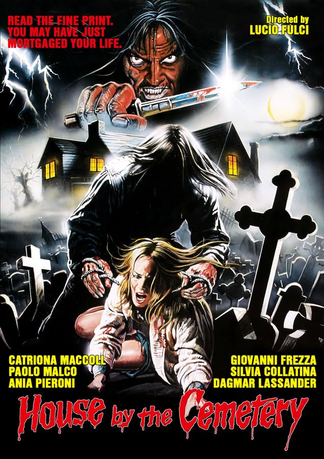 The House by the Cemetery - Classic Horror Novel by Lucio Fulci | Scary Ghost Story Book for Halloween Reading & Gothic Literature Fans