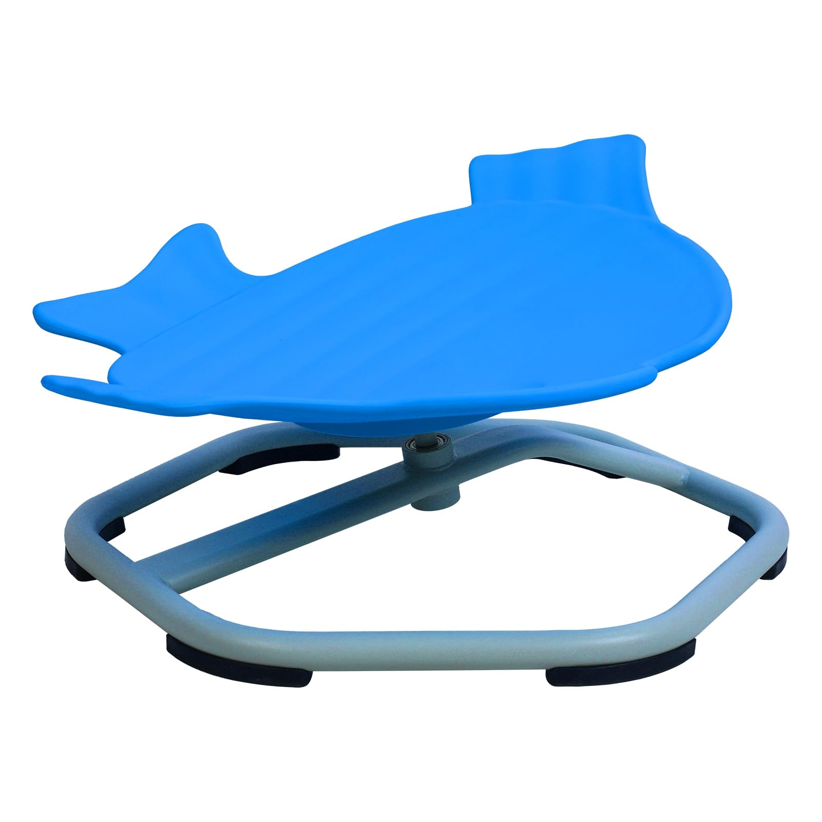Kids Sensory Spinning Chair - Fish Shaped Swivel Seat for Toddlers | Improves Body Coordination & Balance | Perfect for Sensory Play, Autism Therapy & Classroom Activities