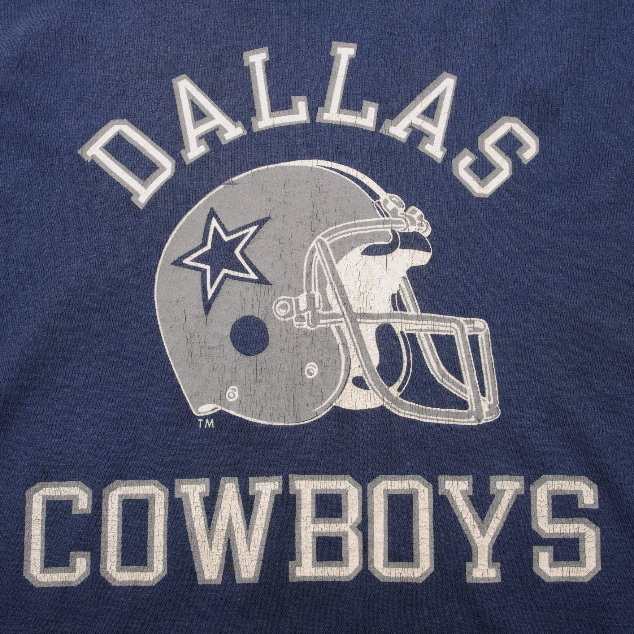 Vintage Champion NFL Dallas Cowboys T-Shirt 1980s 1990s Size Large Made in USA - Retro Football Fan Gift & Game Day Outfit