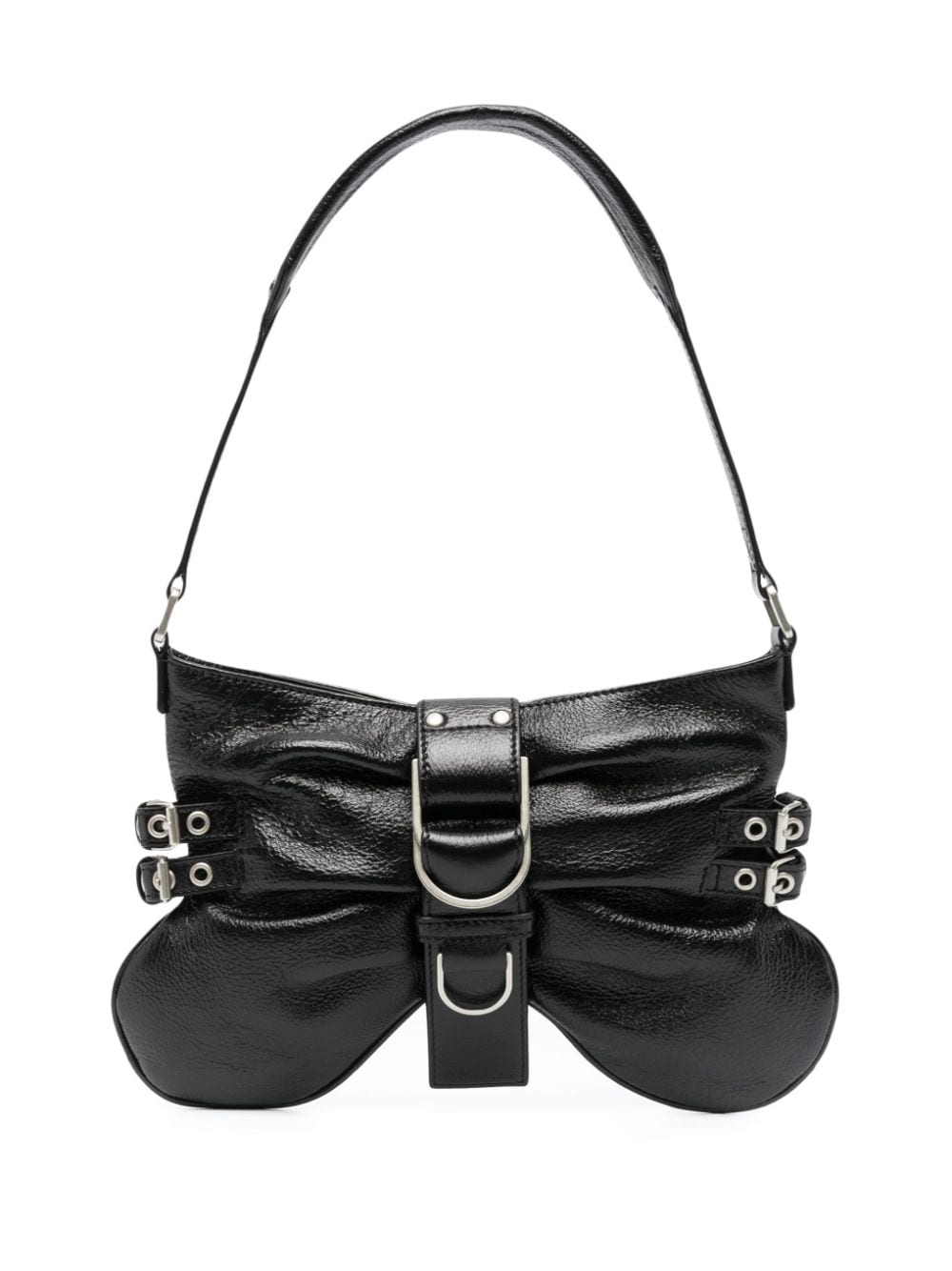 Blumarine Women's Handbags - Stylish Black Leather Shoulder Bag for Work, Travel & Everyday Use