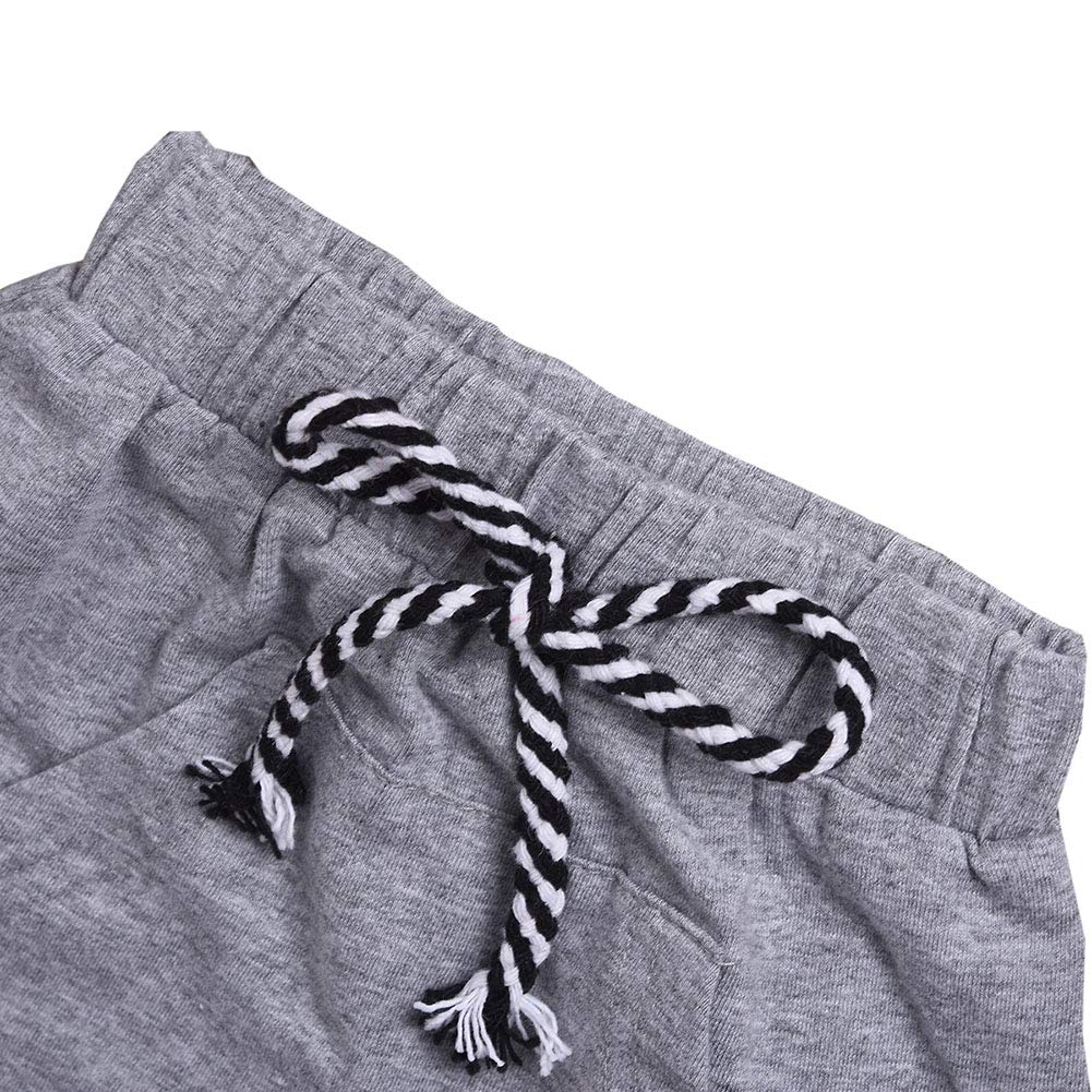 DCUTERQ Boys' Cotton Summer Shorts - Soft Casual Harem Pants with Pockets | Toddler & Baby Comfort Wear for Playtime, Beach & Outdoor Activities