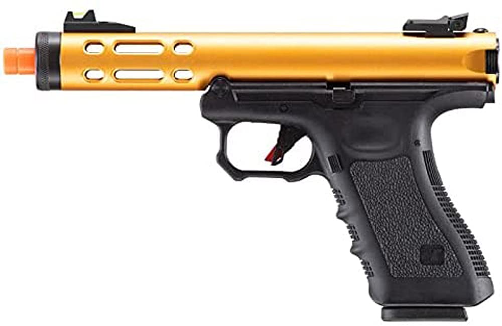 Lancer Tactical WE-Tech Galaxy Gas Blowback Airsoft Pistol - Black/Blue/Purple/Gold/Silver - Realistic Training & Competitive Airsoft Games