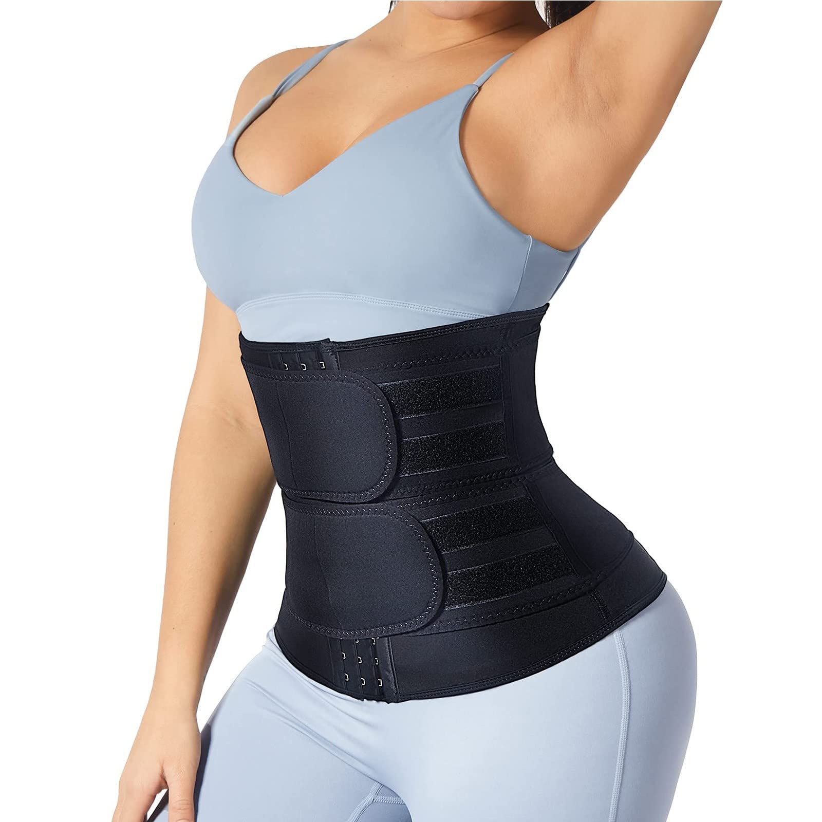 Uqiangy Women's Body Shaper Slimming Waist Trainer Belt - Yoga, Sports & Workout Shapewear with Sweat Waist Band for Tummy Control & Posture Support - Perfect for Gym, Running & Daily Wear