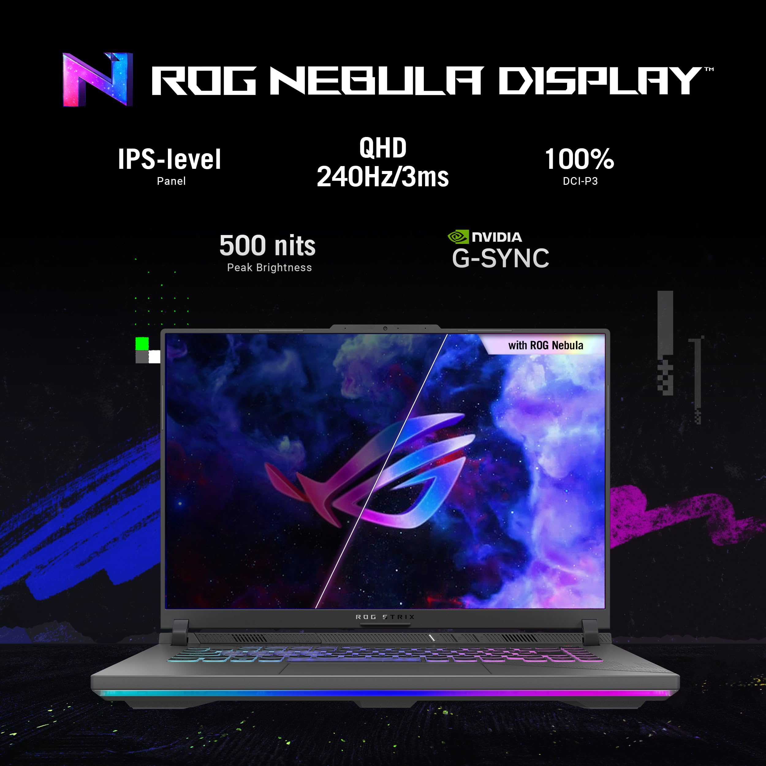 ASUS ROG Strix G16 Gaming Laptop - i9-14900HX, RTX 4070, 16