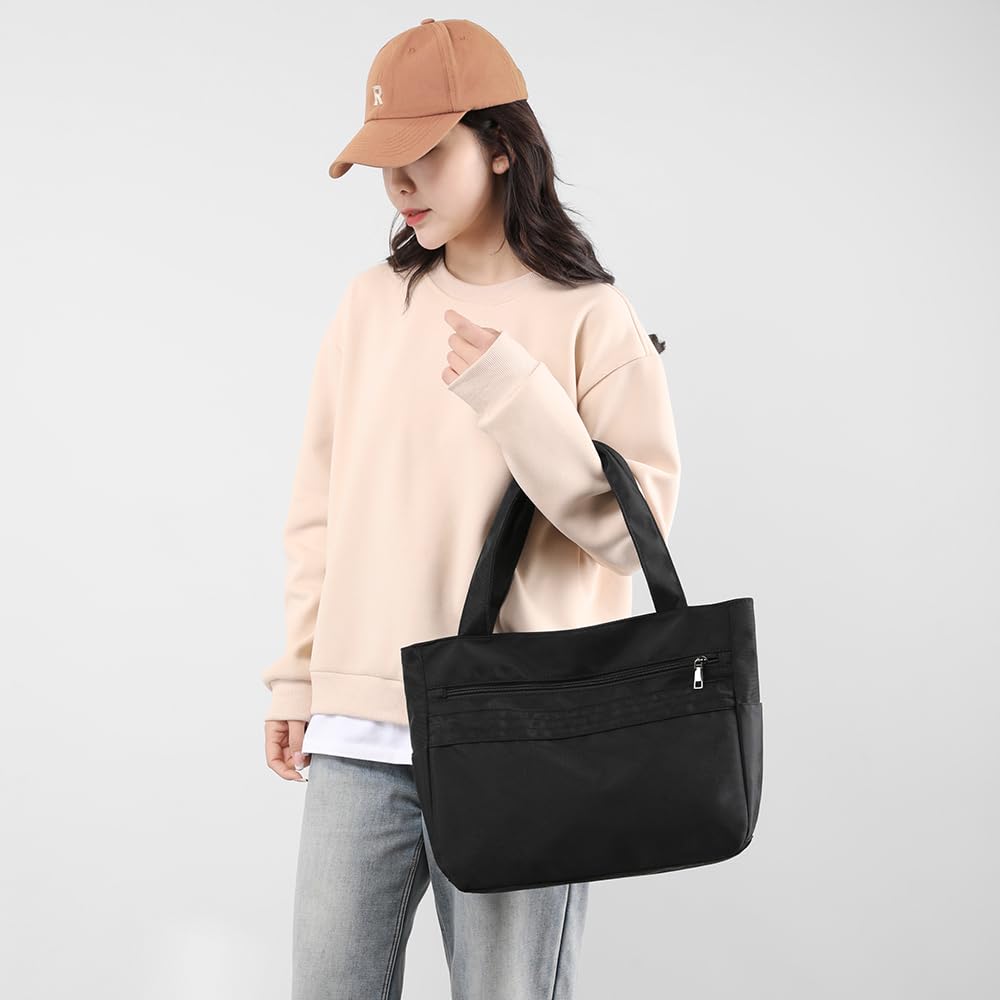 Stylish Women's Tote Bags with Multiple Pockets - Fashionable Shoulder Satchel Handbag for Work, Shopping & Daily Use | Durable & Spacious Casual Purse for Office, Travel & Everyday Essentials