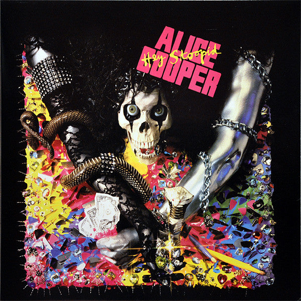 Alice Cooper - Hey Stoopid Vinyl LP Album (Limited Edition Reissue, 180 Gram, Near Mint/Mint Condition) - Perfect for Record Collectors & Classic Rock Fans