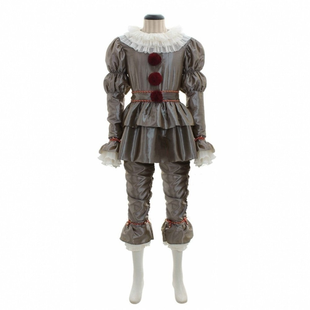 Scary Halloween Clown Costume for Adults - Spooky Party Outfit for Halloween, Cosplay & Themed Events